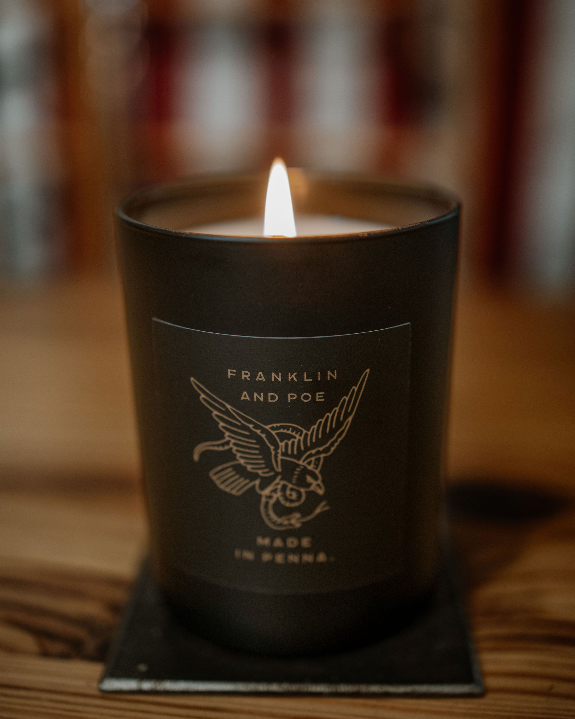 Franklin & Poe Shop Candle