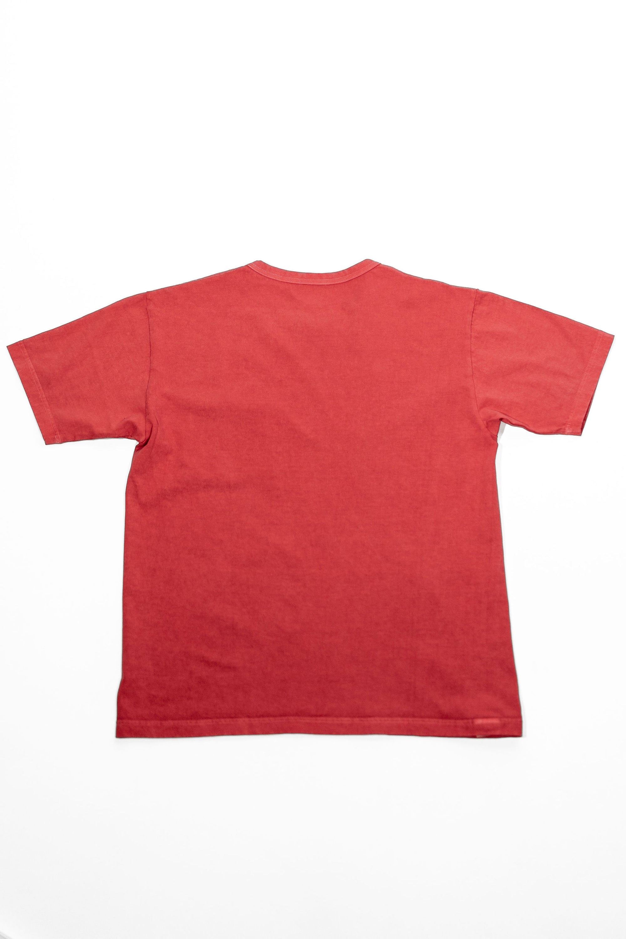 Whitesville WV79531 Pigment Dye Pocket T-Shirt - Red