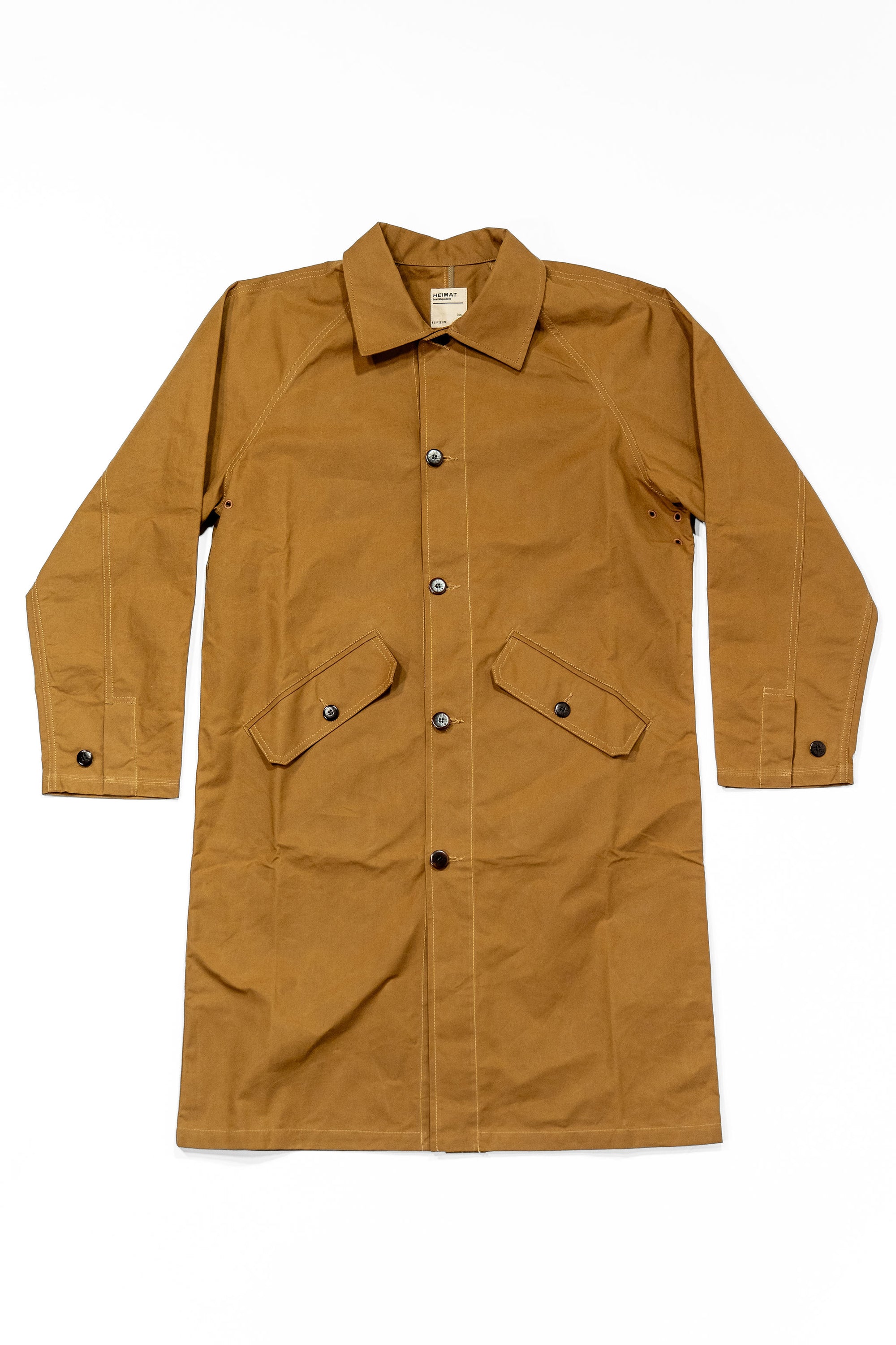 Heimat Textil Journey Coat Long - Desert Dry Wax