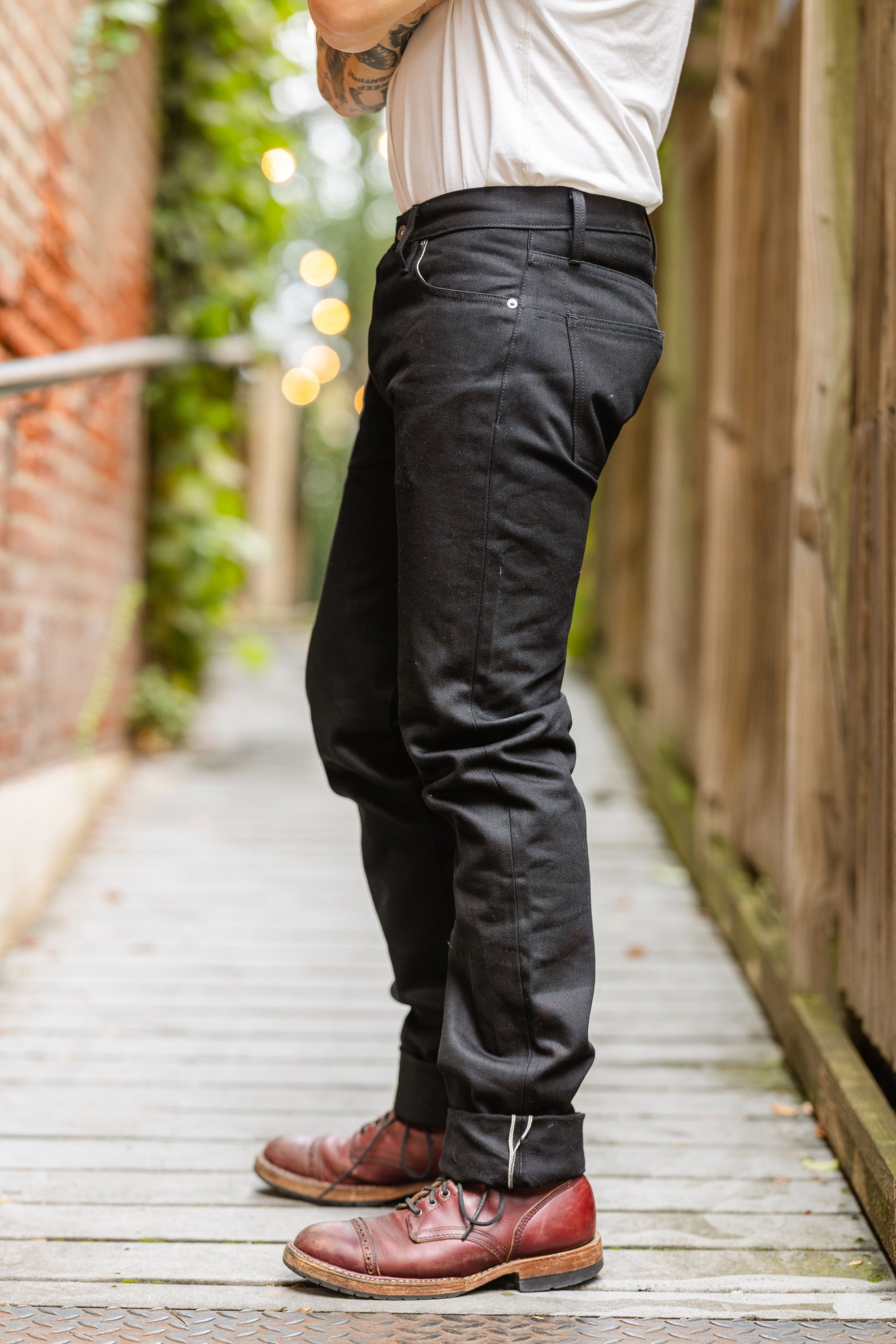 3sixteen CT-220x - Classic Tapered Double Black Selvedge