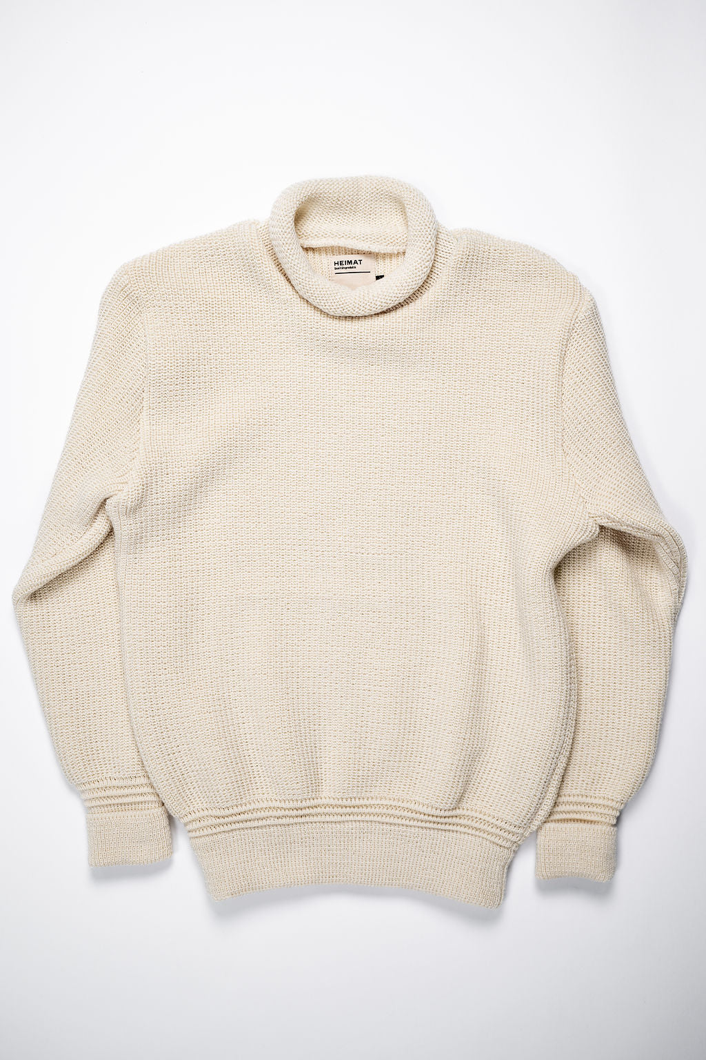 Heimat Textil Mini Roll Neck Sweater - Seashell