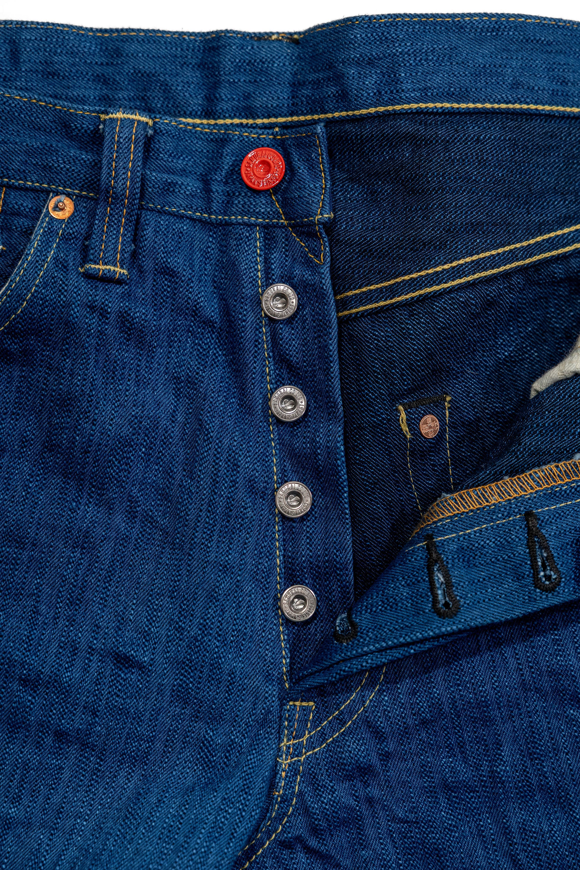 Samurai S3000XX15oz-SH Wide Straight Model - 15oz Seigaiha Denim