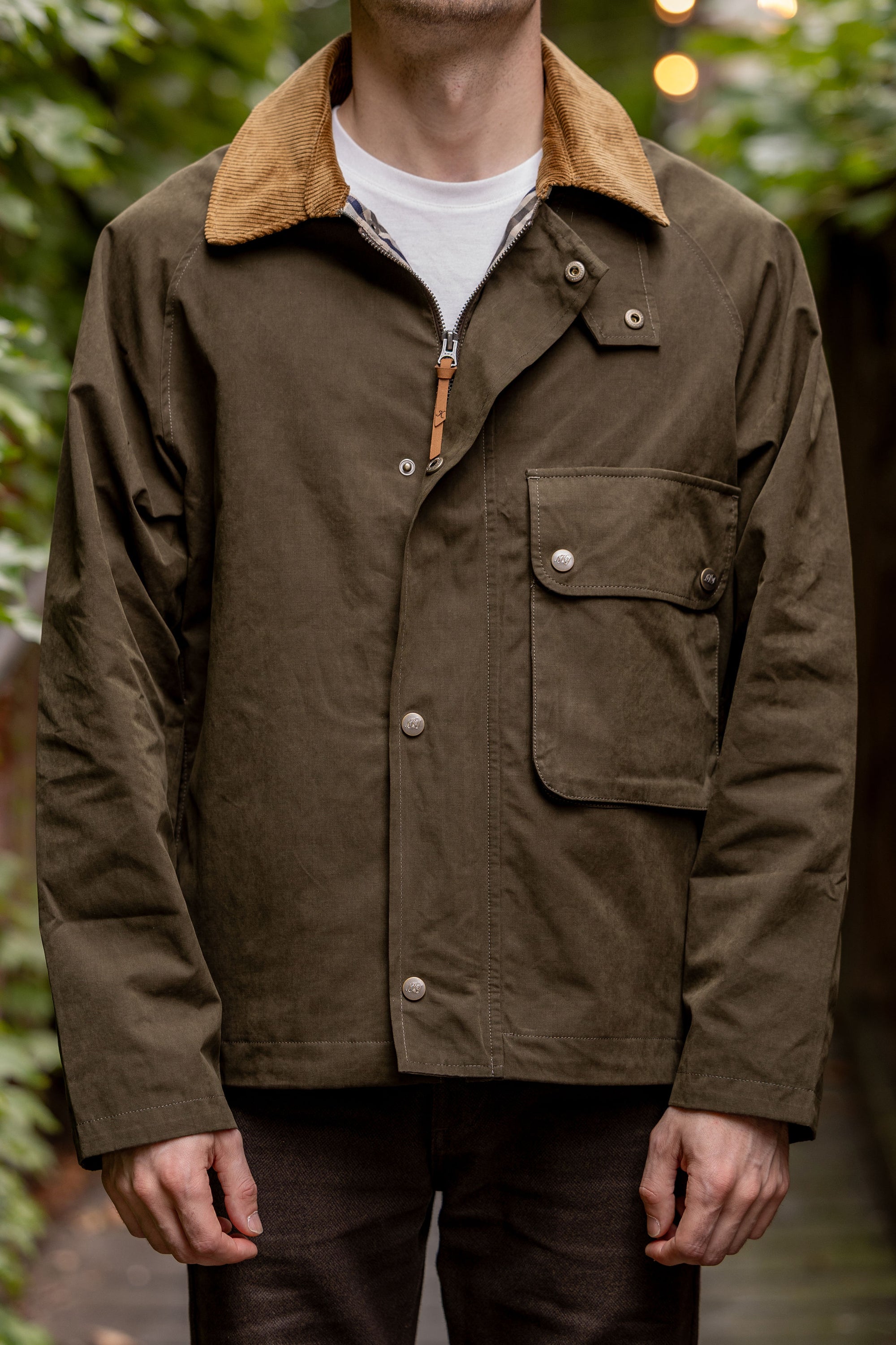 Knickerbocker Bay Waxed Cotton & Nylon Jacket