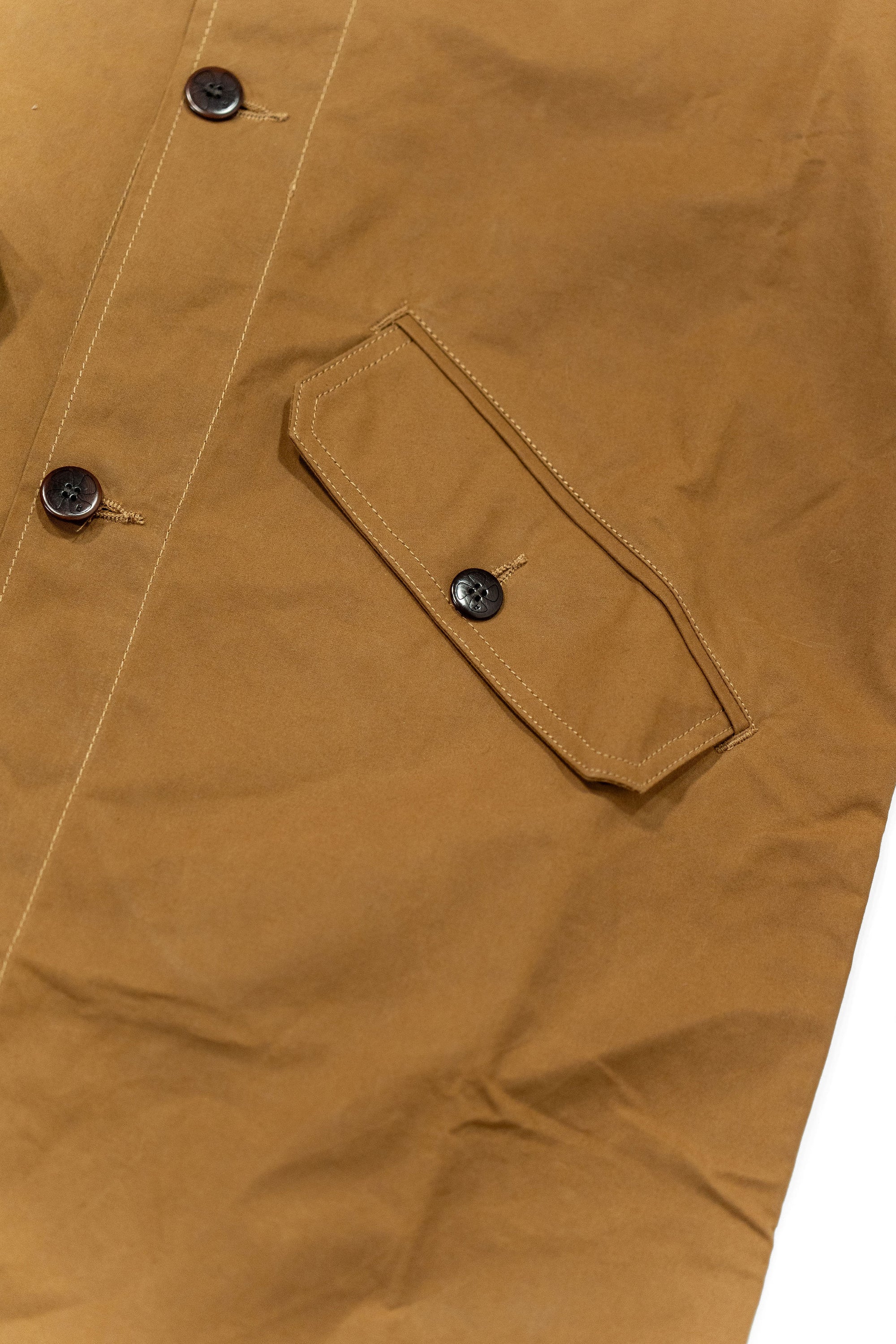 Heimat Textil Journey Coat Long - Desert Dry Wax