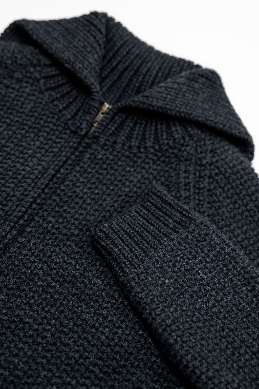 Fleurs de Bagne "Charles" Wool Jacket - Charcoal