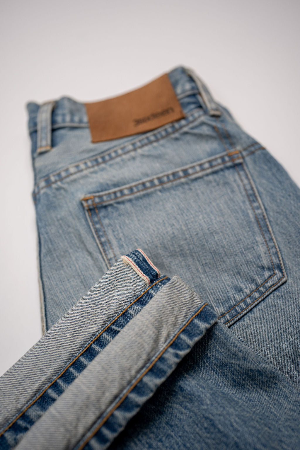 3sixteen RS⁠-⁠100xv Relaxed Straight ⁠-⁠ Indigo Selvedge Vintage Wash