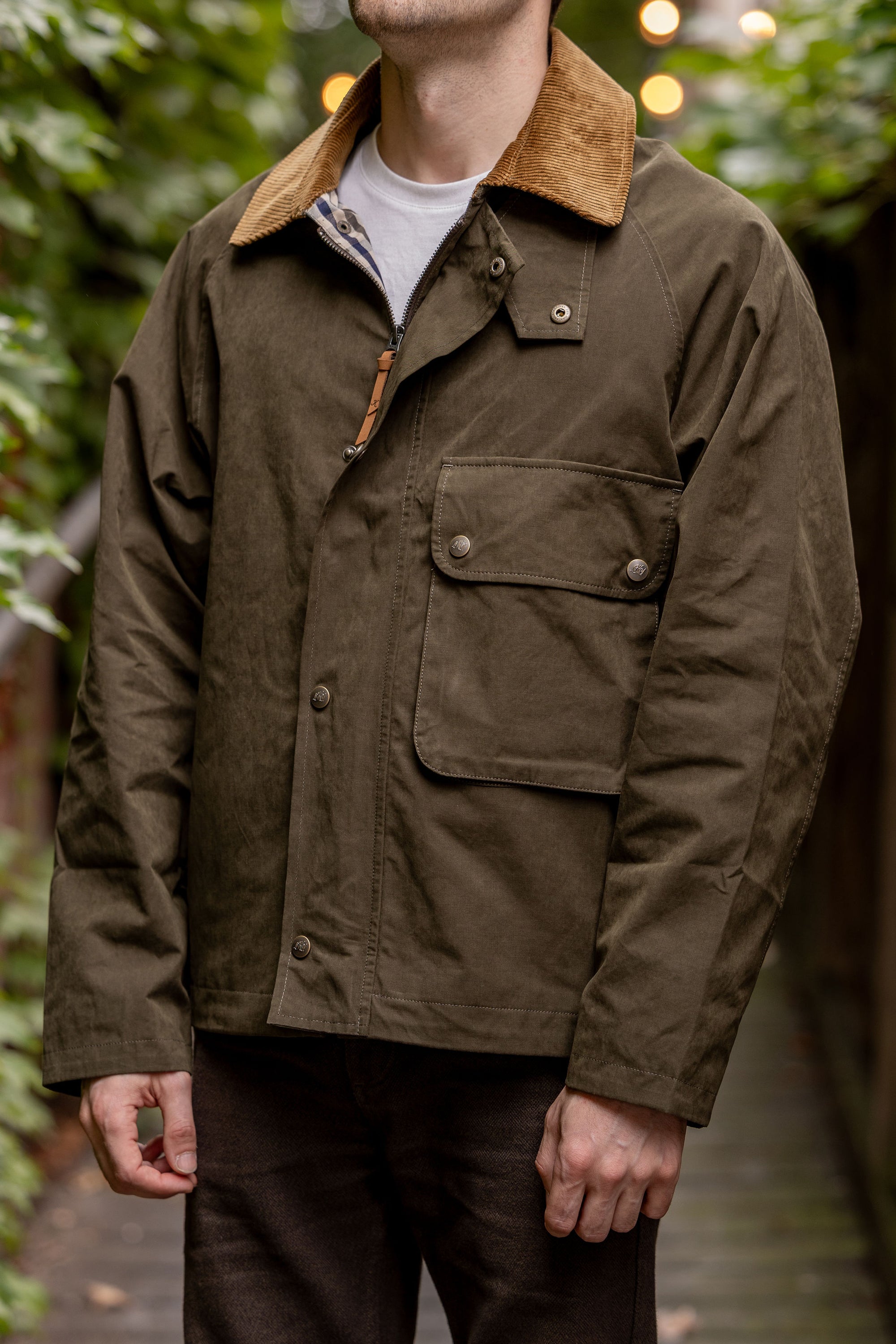Knickerbocker Bay Waxed Cotton & Nylon Jacket