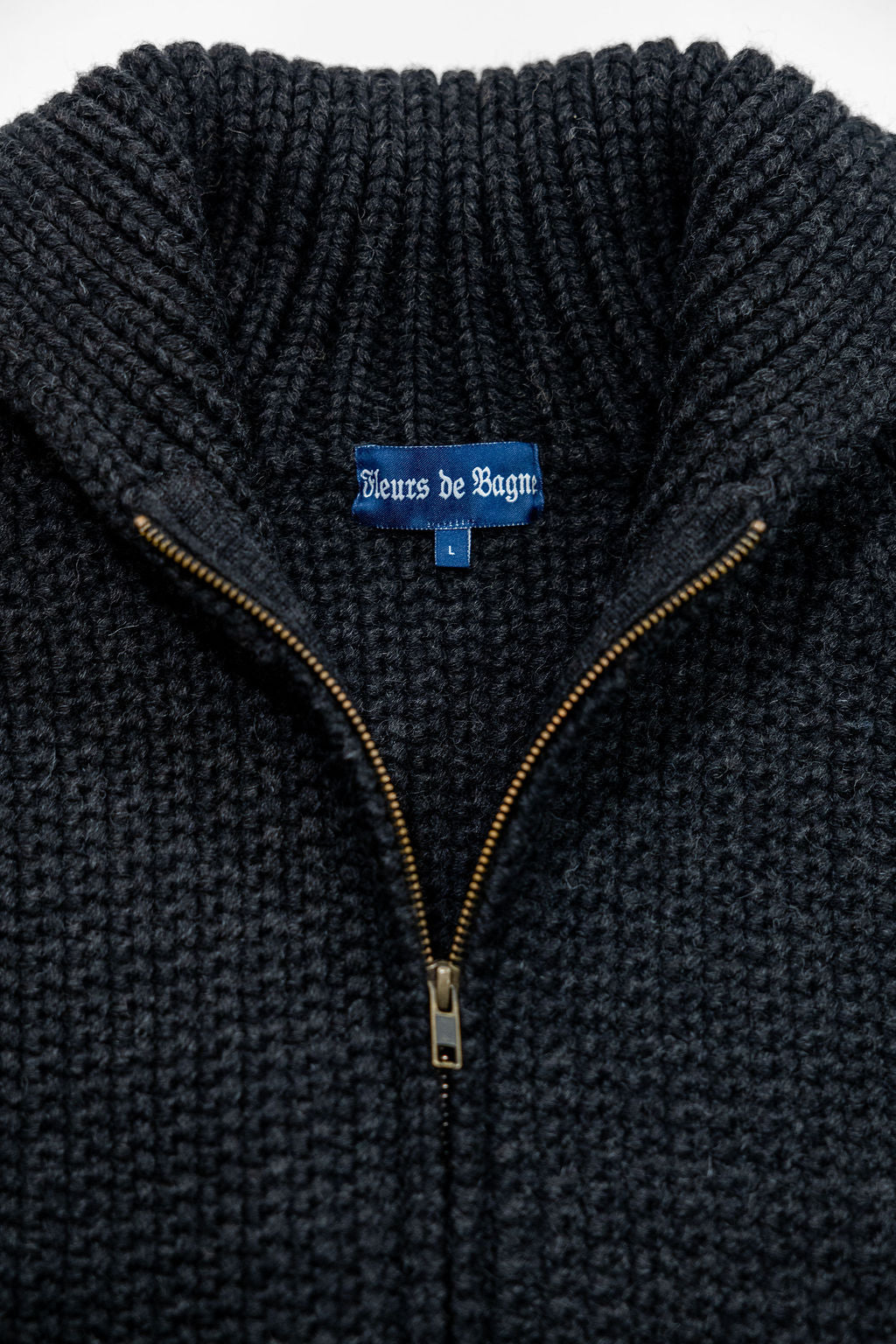 Fleurs de Bagne "Charles" Wool Jacket - Charcoal
