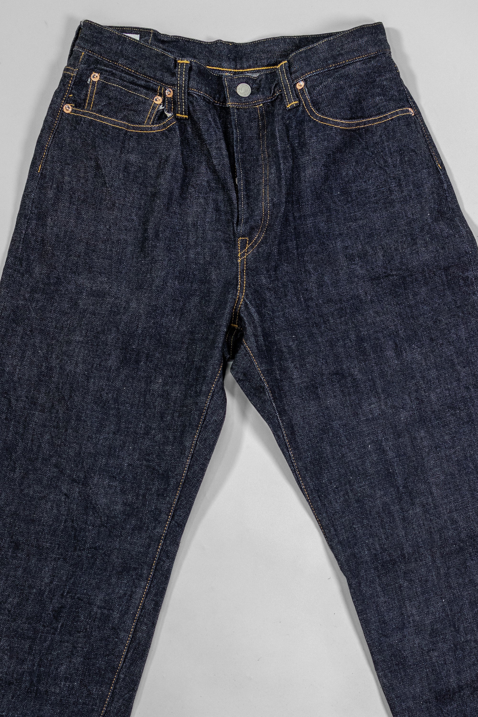 Omoto Denim 0815 13.5oz Denim Loose Fit - Indigo One-Washed