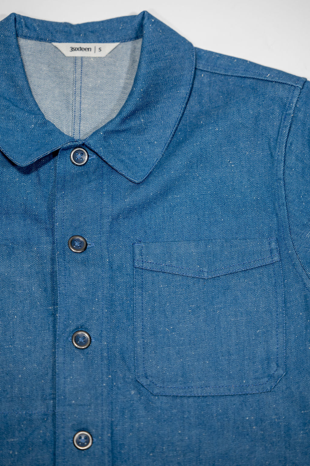 3sixteen French Work Jacket - Light Indigo