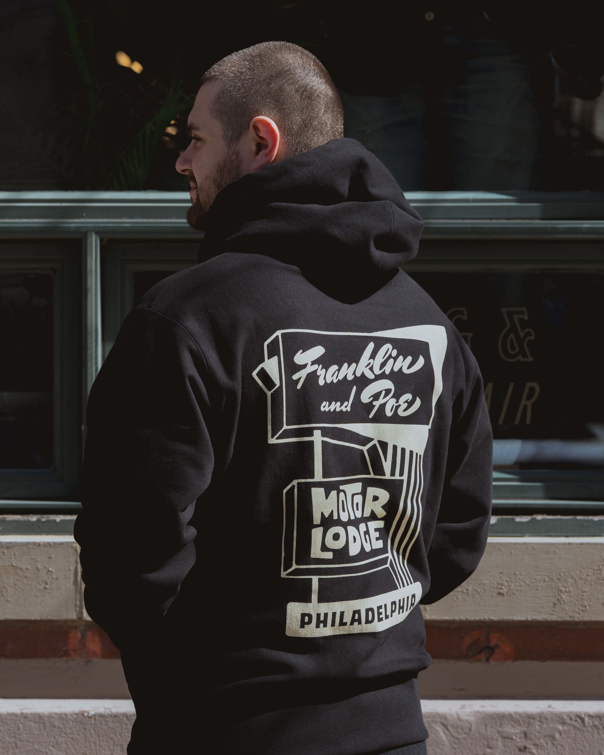 Franklin & Poe Shop Hoody - Motor Lodge Edition