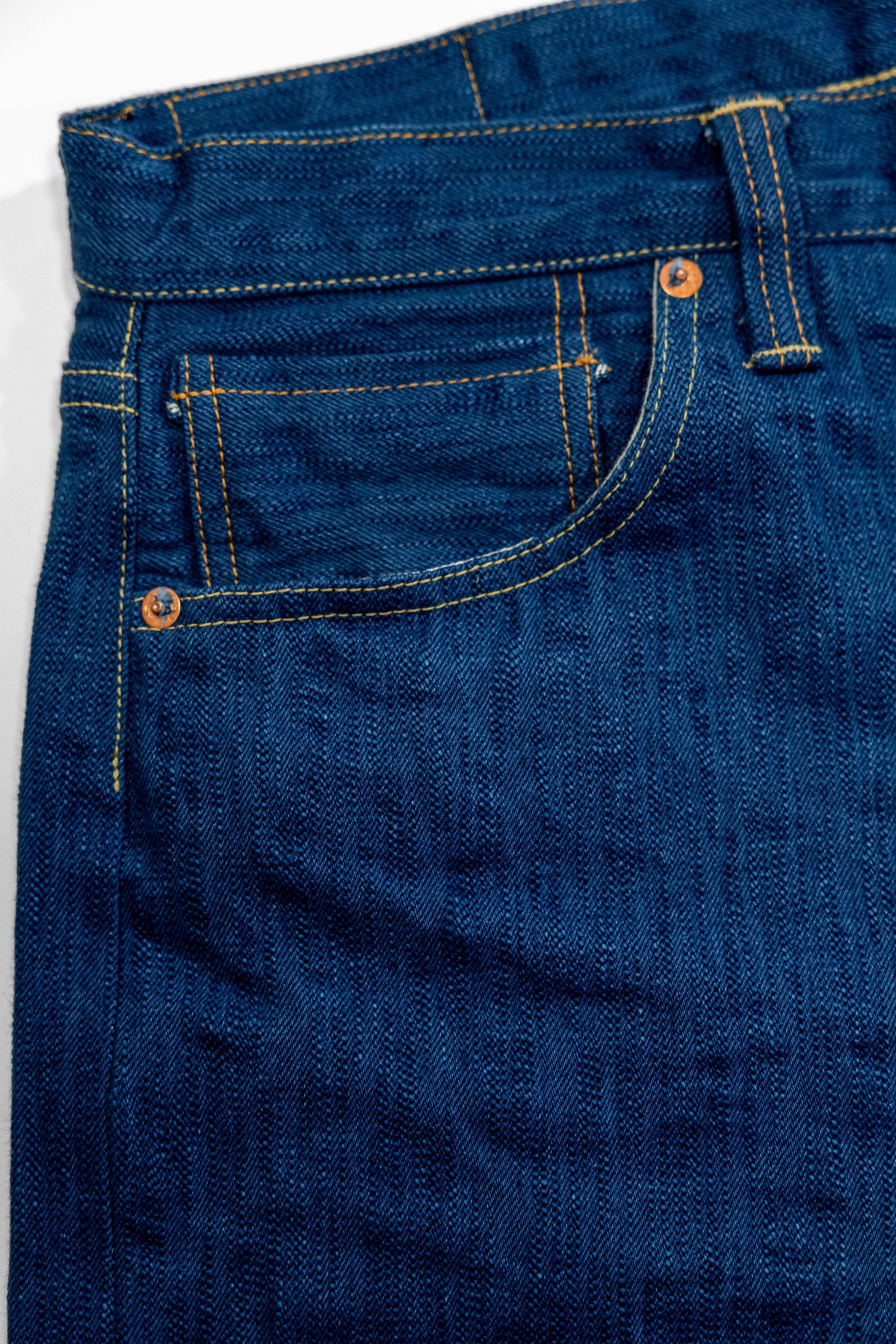 Samurai S3000XX15oz-SH Wide Straight Model - 15oz Seigaiha Denim
