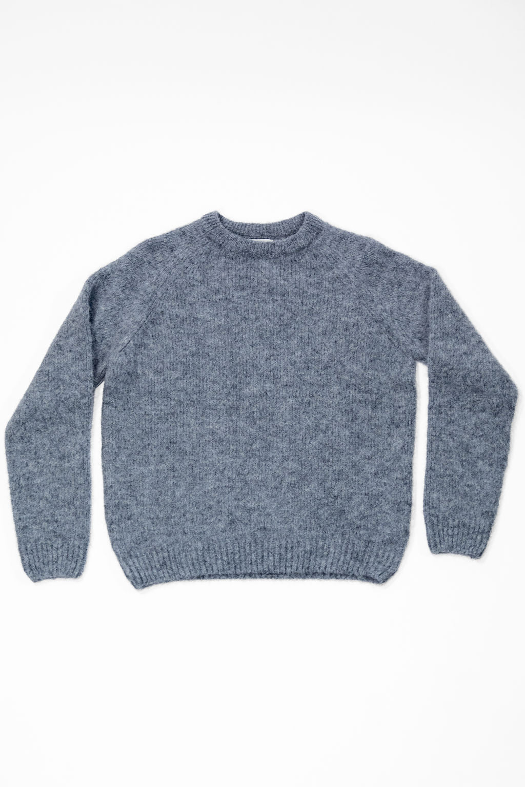 Knickerbocker Fuzz Alpaca Sweater - Charcoal