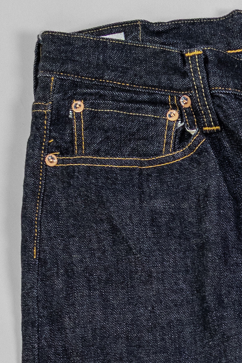 Omoto Denim 0815 13.5oz Denim Loose Fit - Indigo One-Washed