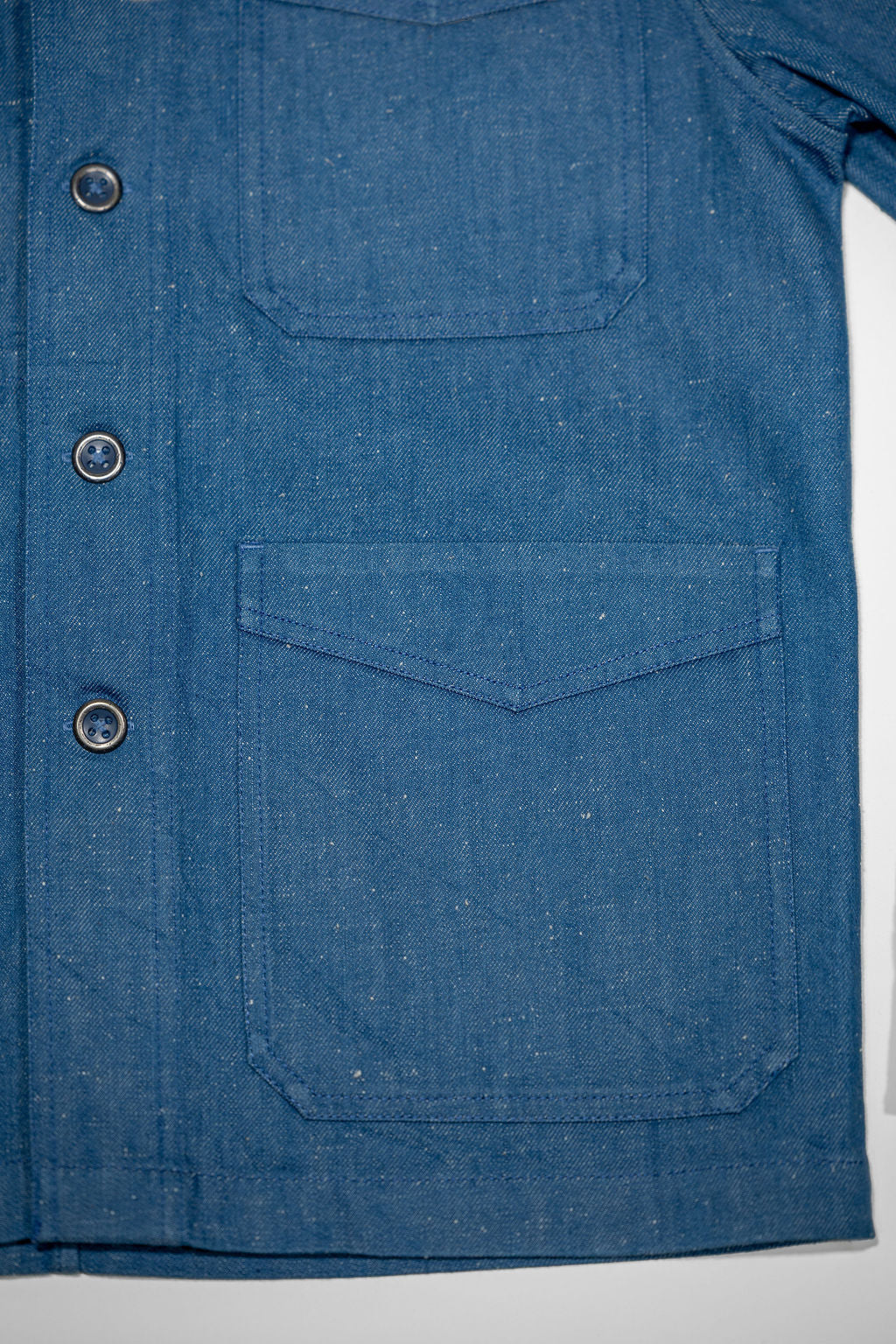 3sixteen French Work Jacket - Light Indigo