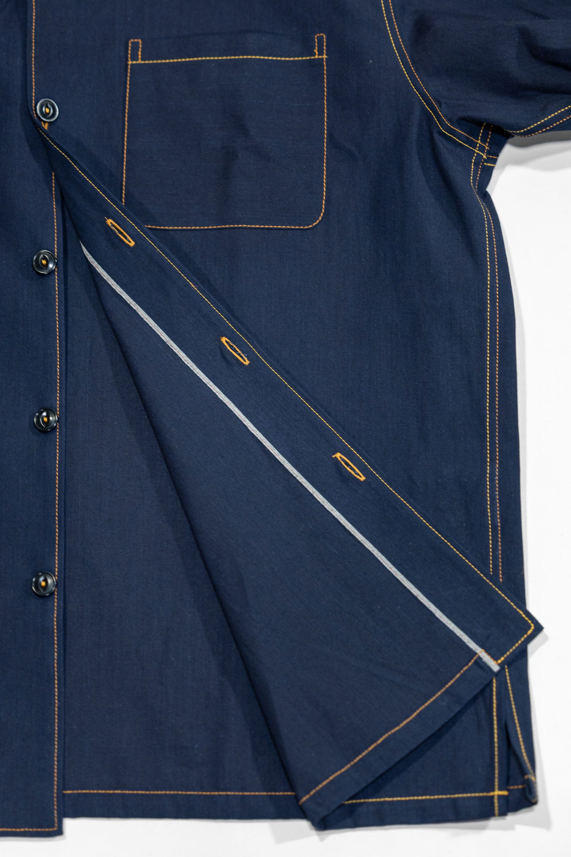 Mister Freedom "Watertown" Shirt - Selvedge Chambray Indigo
