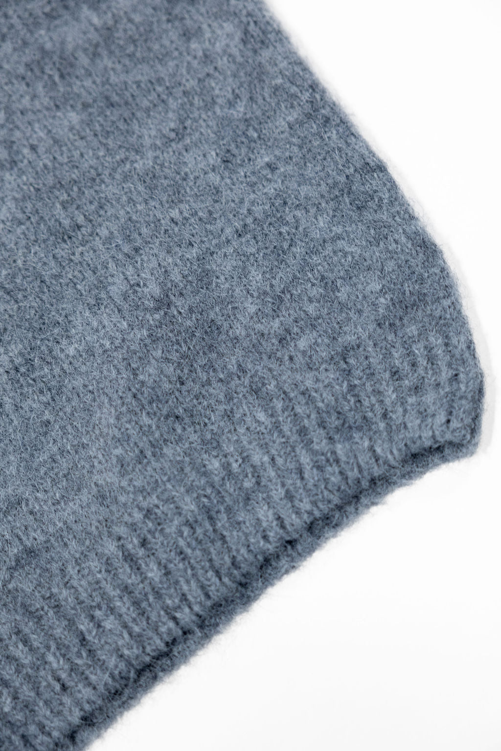 Knickerbocker Fuzz Alpaca Sweater - Charcoal