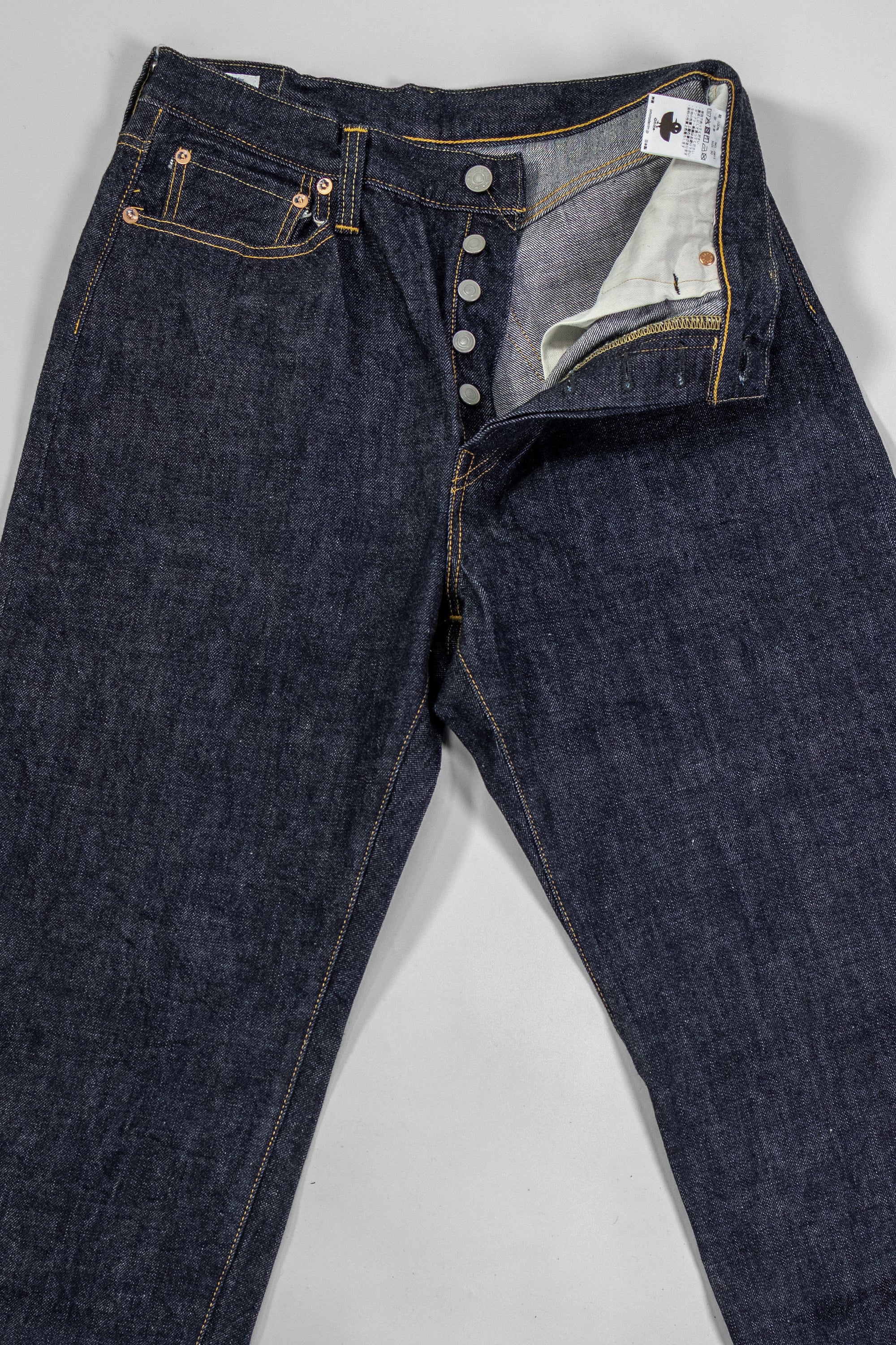 Omoto Denim 0815 13.5oz Denim Loose Fit - Indigo One-Washed