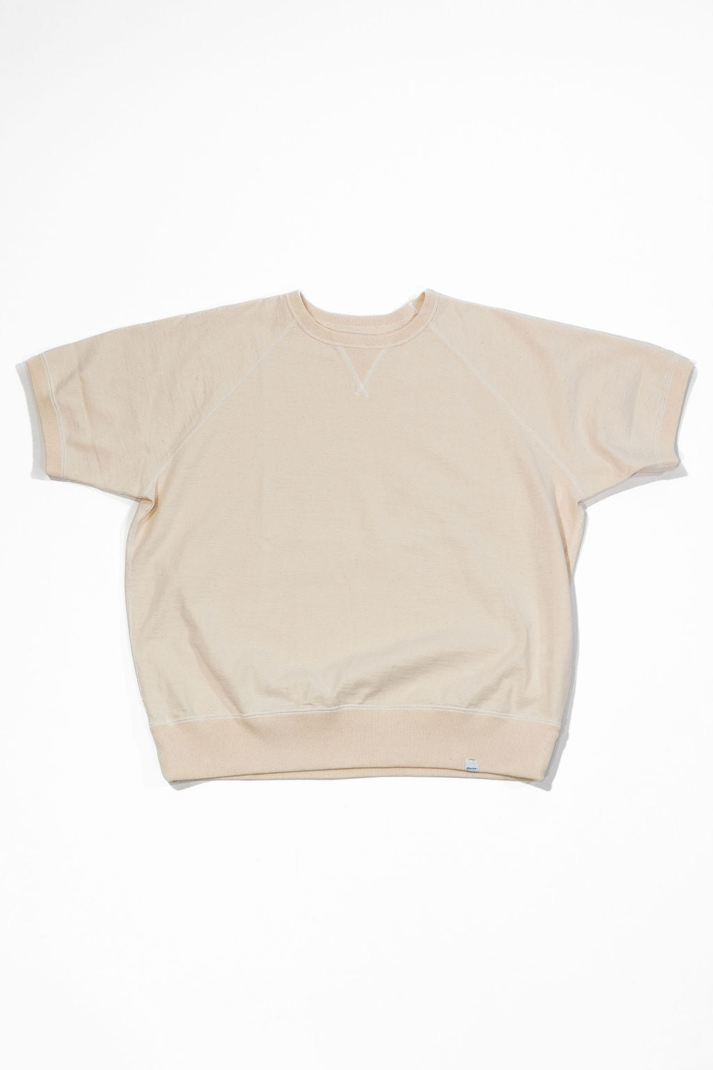Omoto Denim 12.5oz Memphis Cotton T-Shirt - Natural