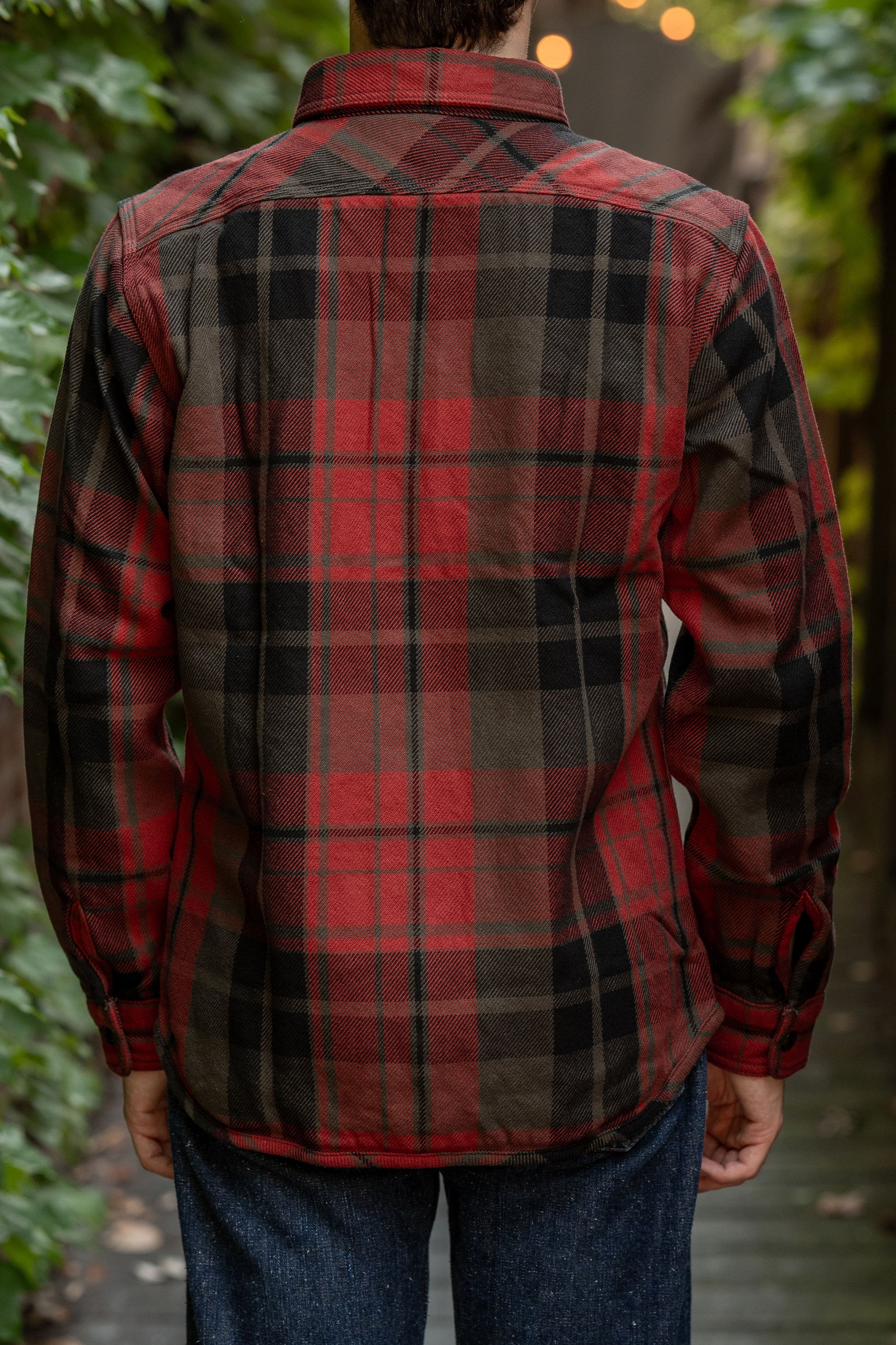 UES 502552 Extra Heavy Flannel Shirts - Red