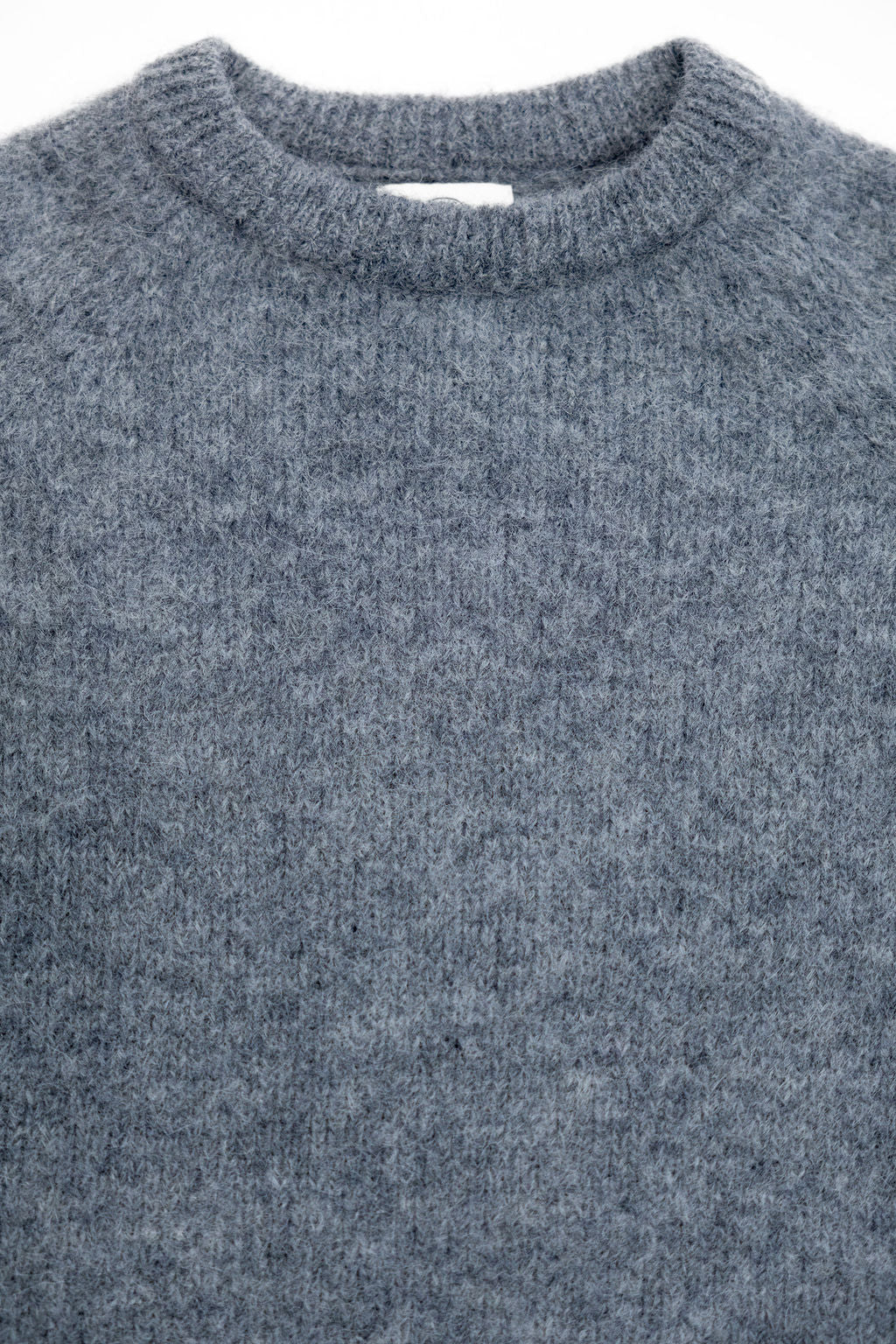 Knickerbocker Fuzz Alpaca Sweater - Charcoal