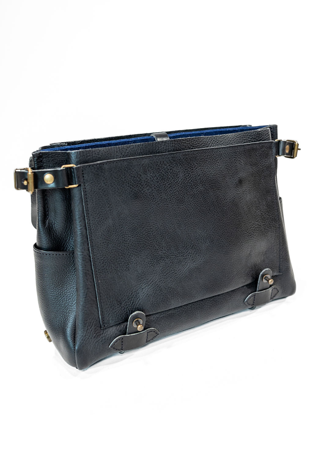 Bleu de Chauffe Postman Bag Eclair M - Black