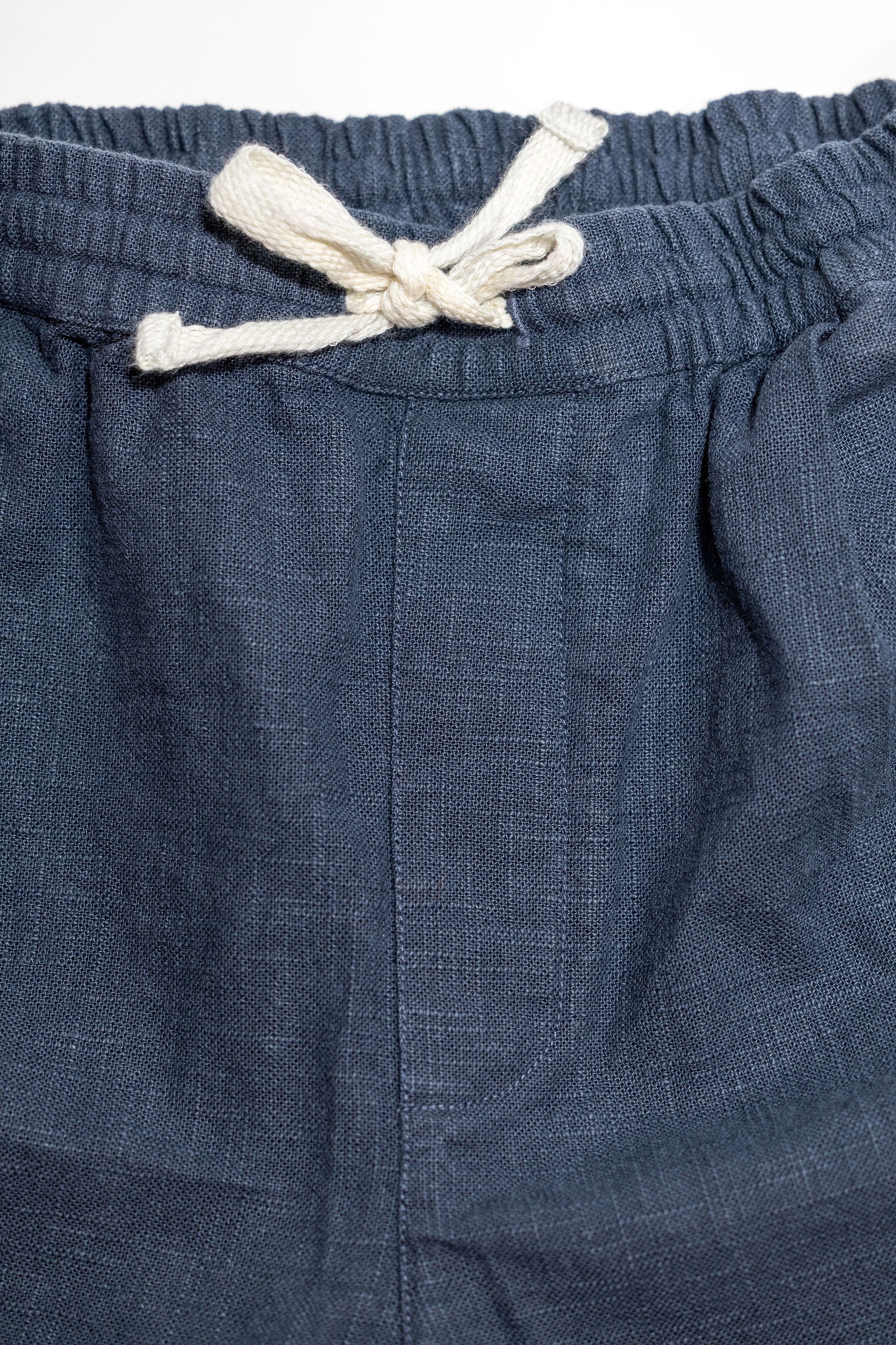 3sixteen Drawstring Shorts - Navy Linen