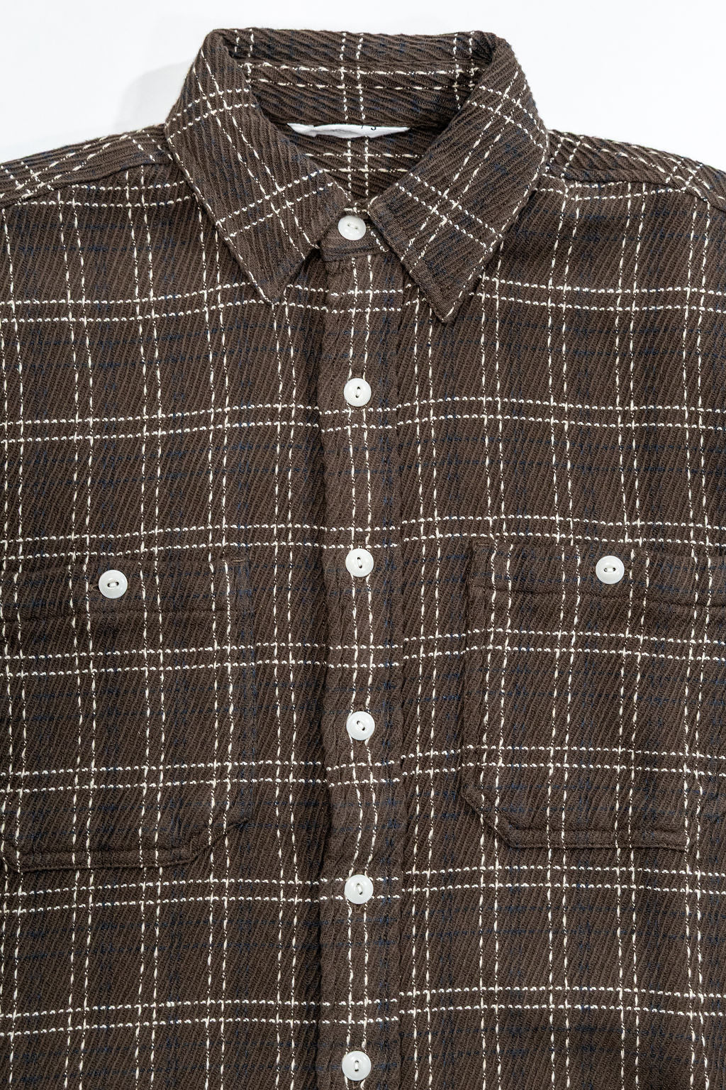 3sixteen Utility Flannel - Espresso Twill Check