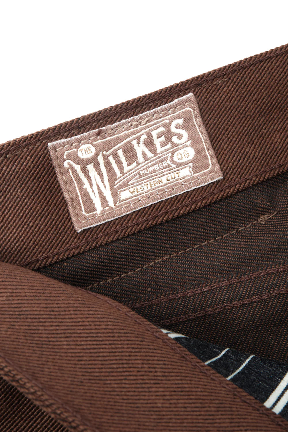 Freenote Cloth Wilkes - 15oz Dark Brown Denim