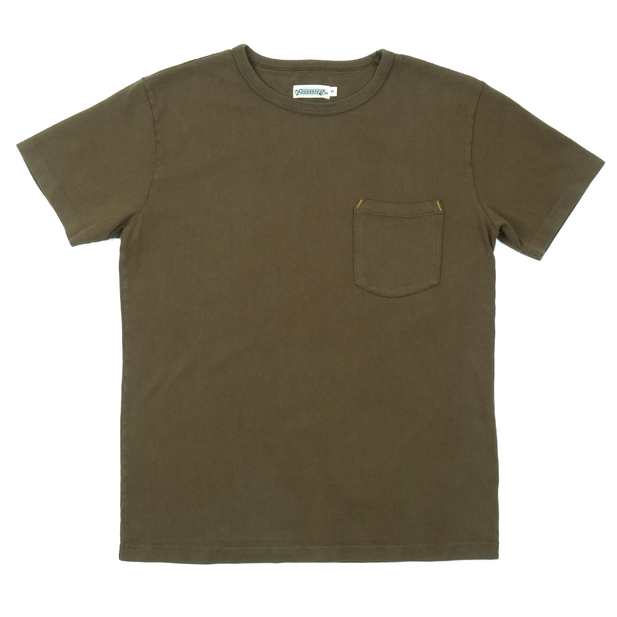 Freenote Cloth 13oz Pocket T-Shirt - Cedar