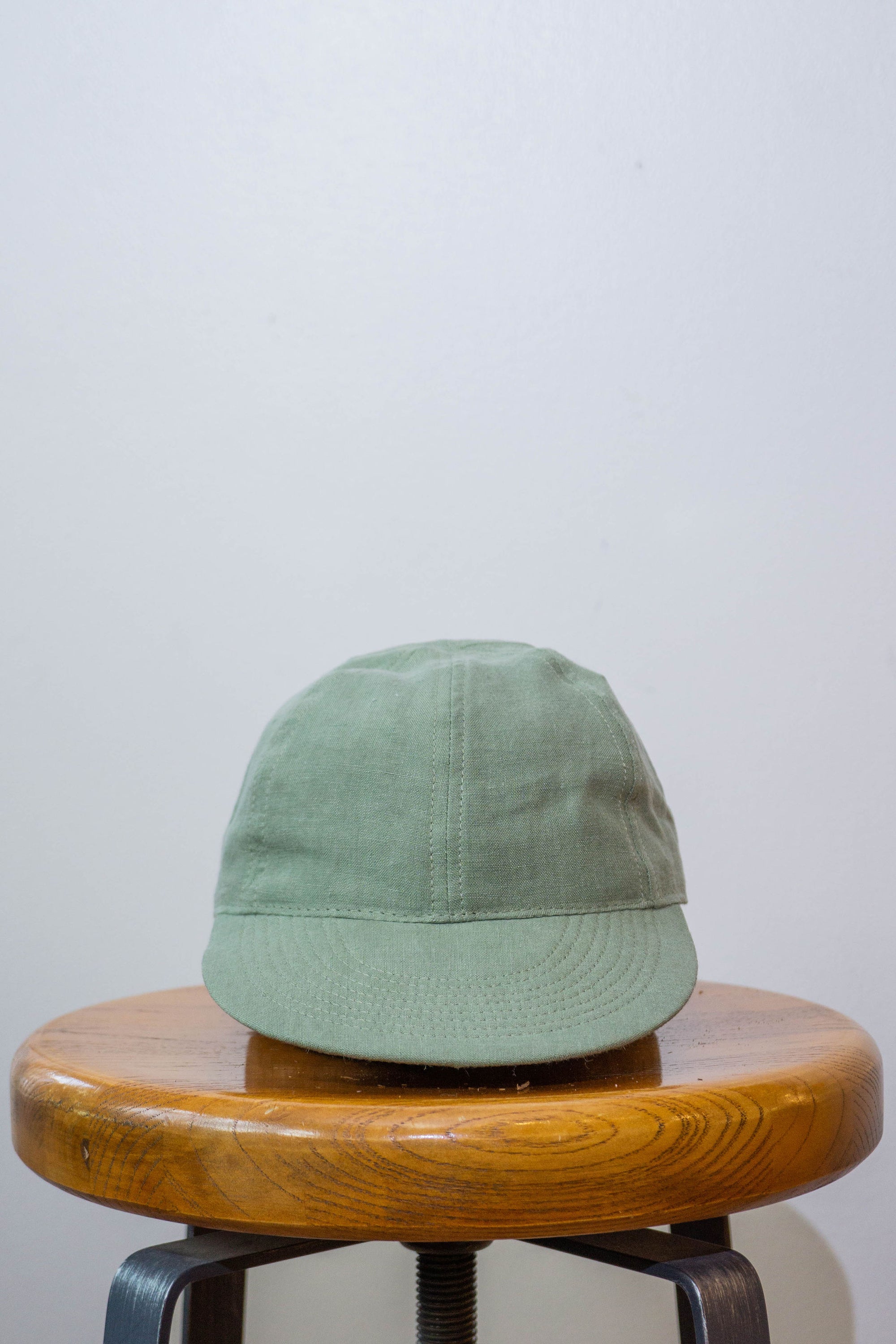 Blluemade Baseball Hat - Grass Green Belgian Linen