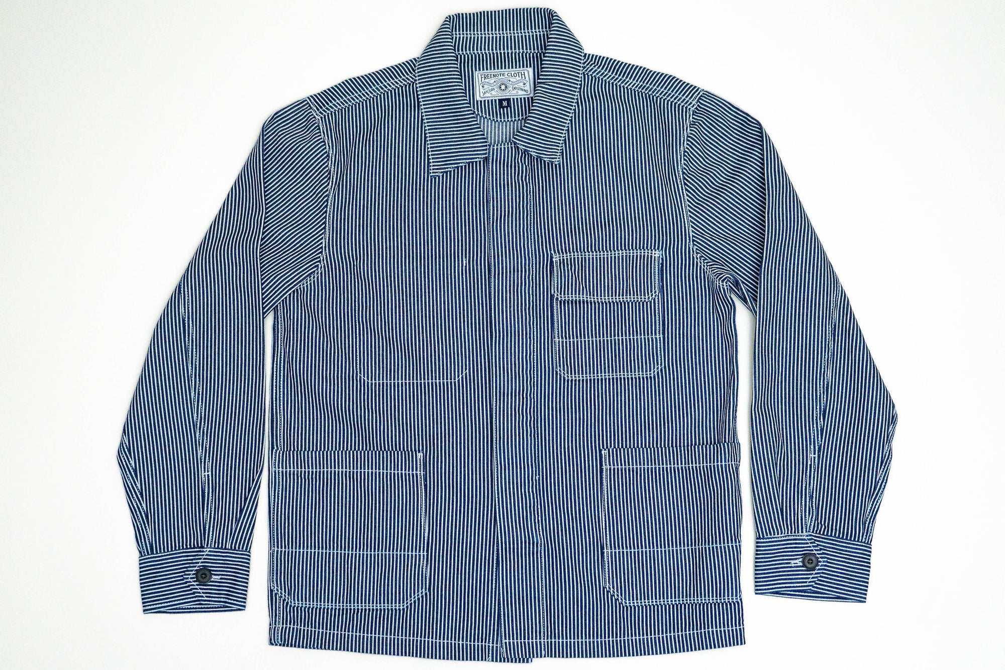Freenote Cloth CC-1 Chore Coat - Stripe