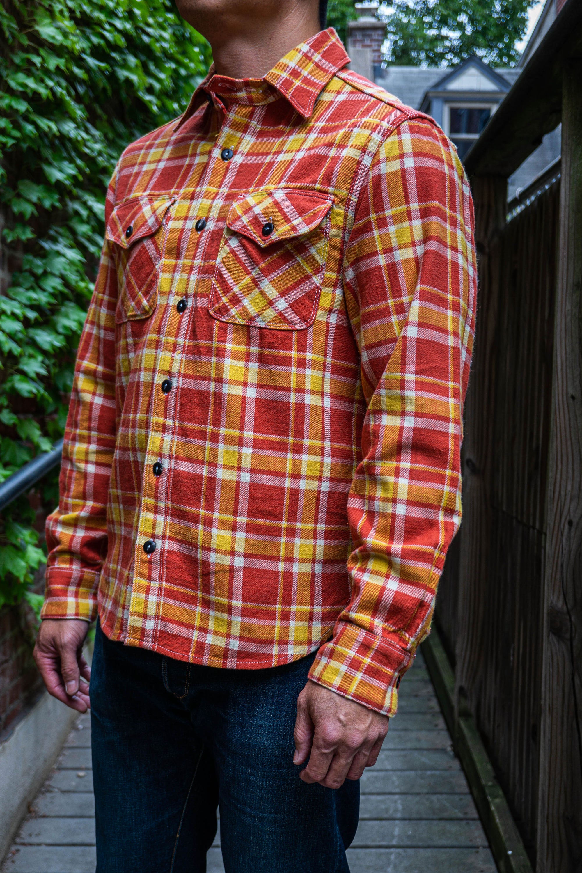 Freenote Cloth Wells - Chili Red Plaid