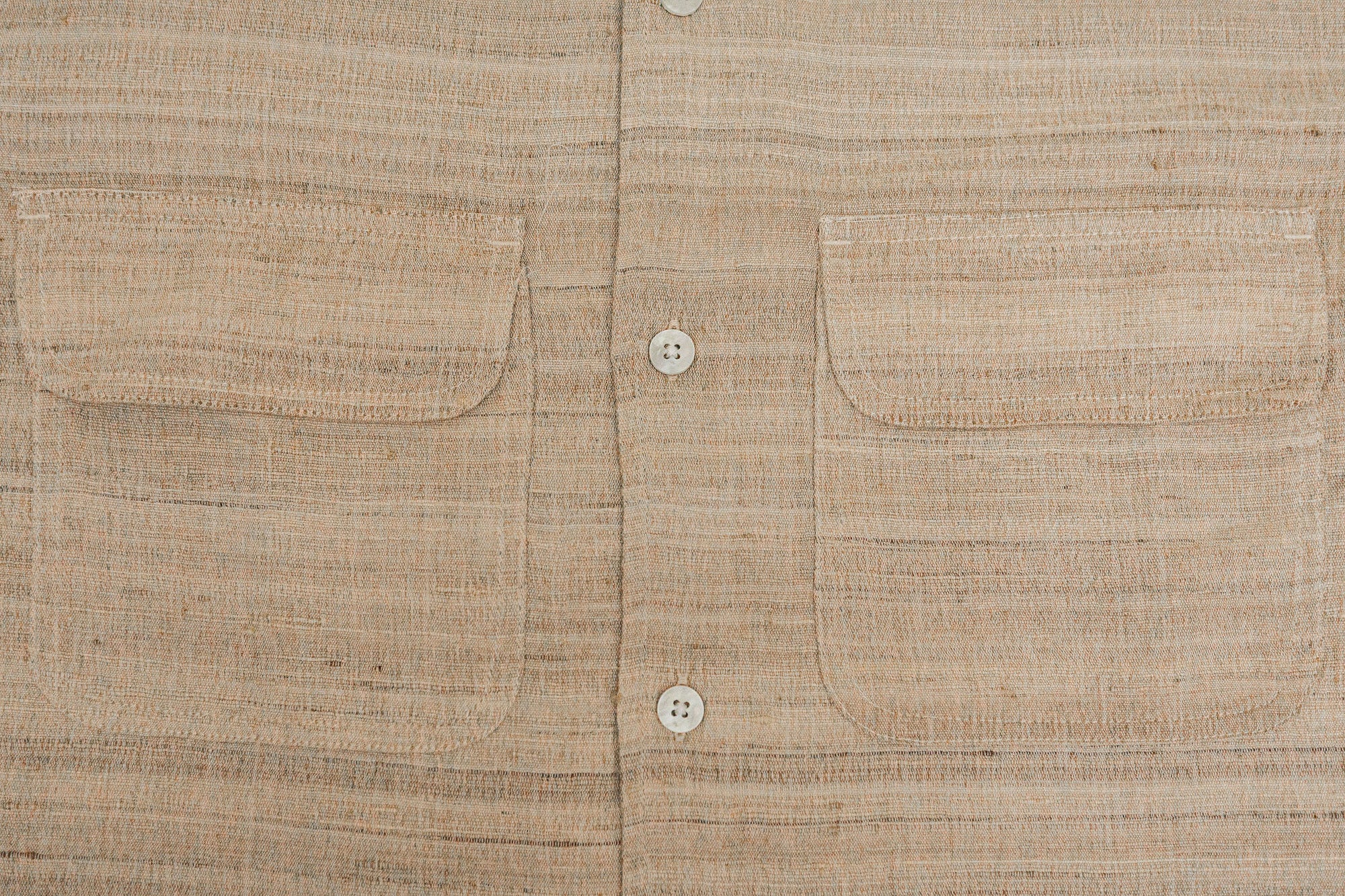 3sixteen Open Collar Shirt - Handloom Silk
