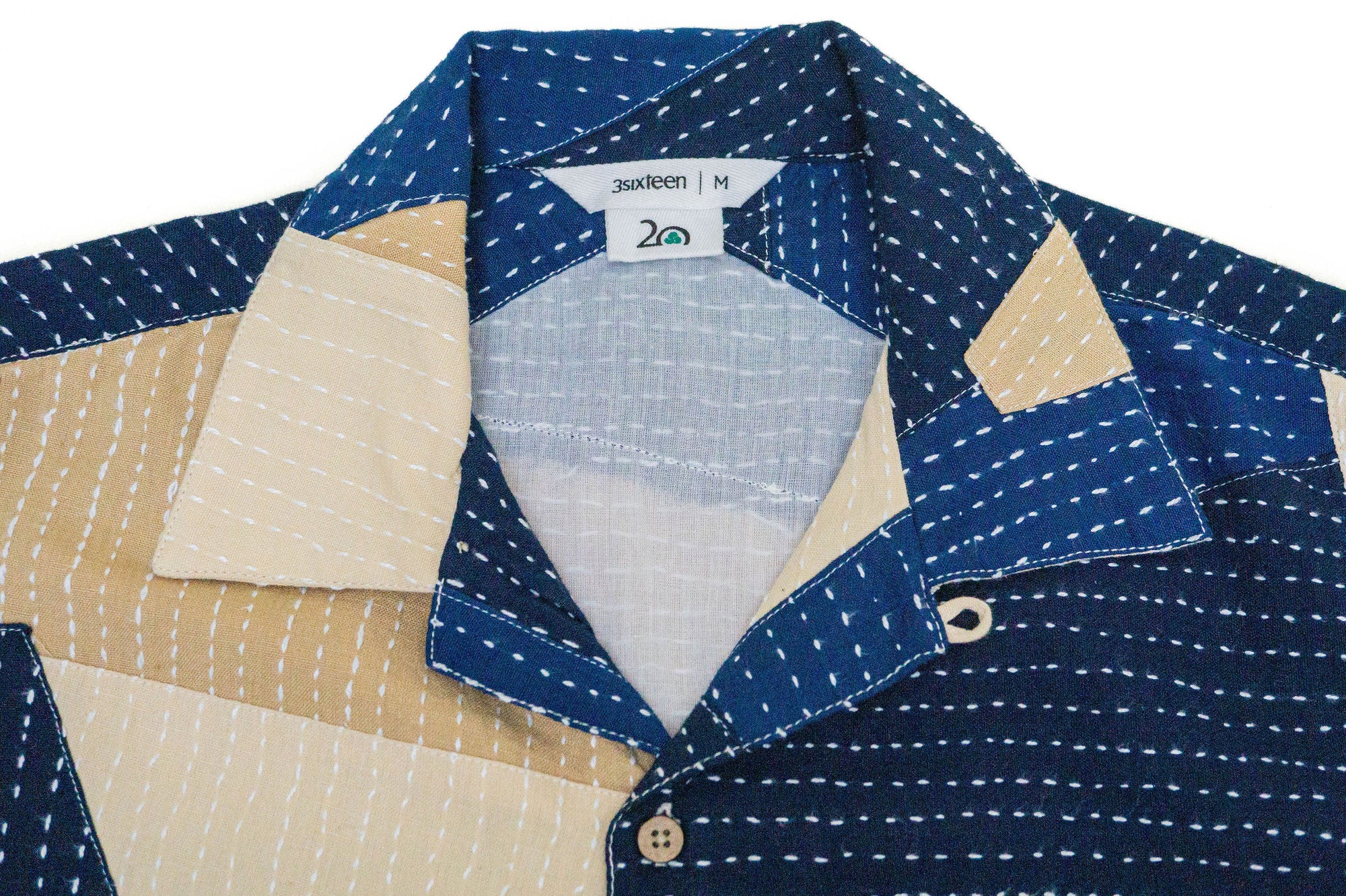 3sixteen Vacation Shirt- Patchwork Kantha