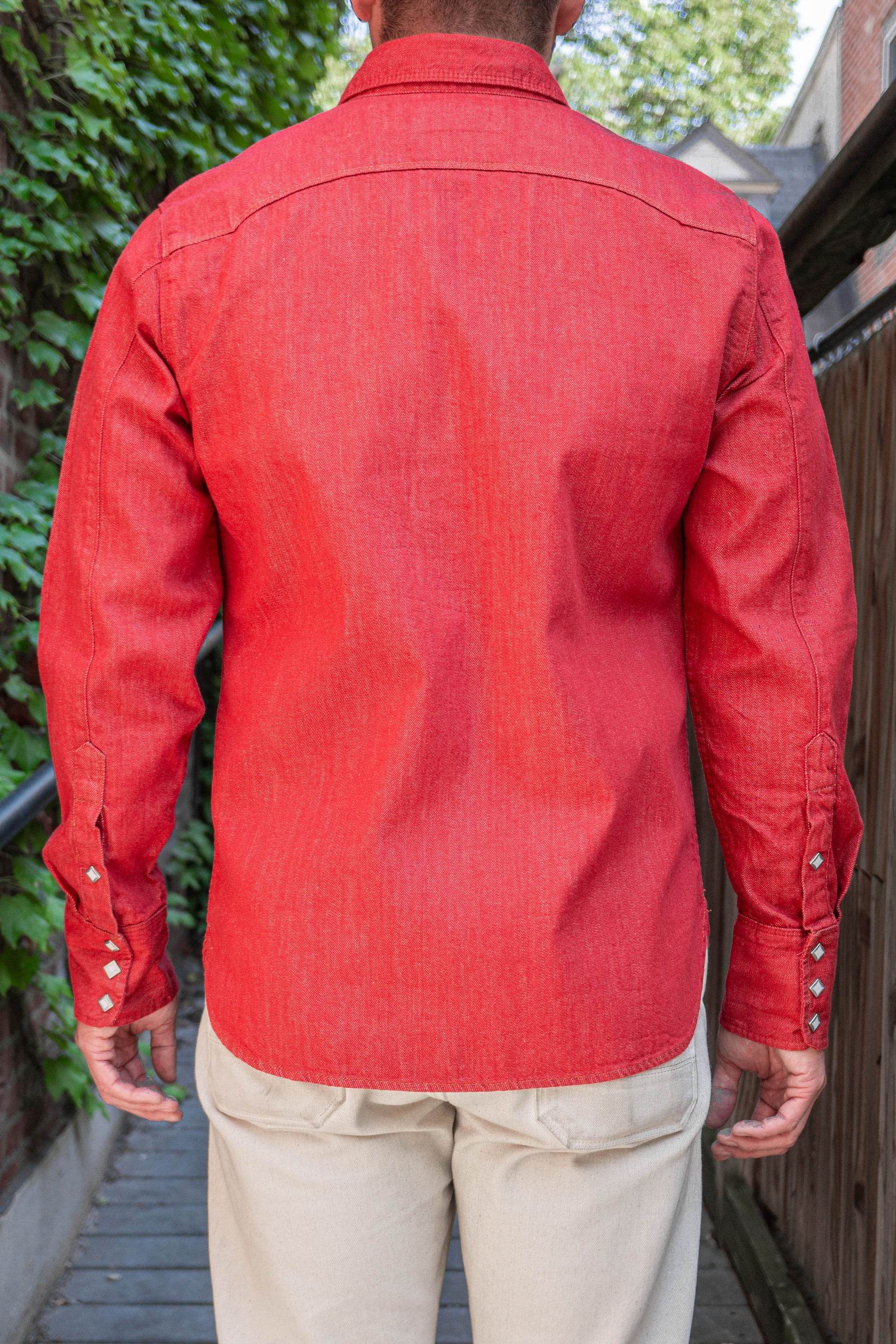 Freenote Cloth Calico - Red Denim