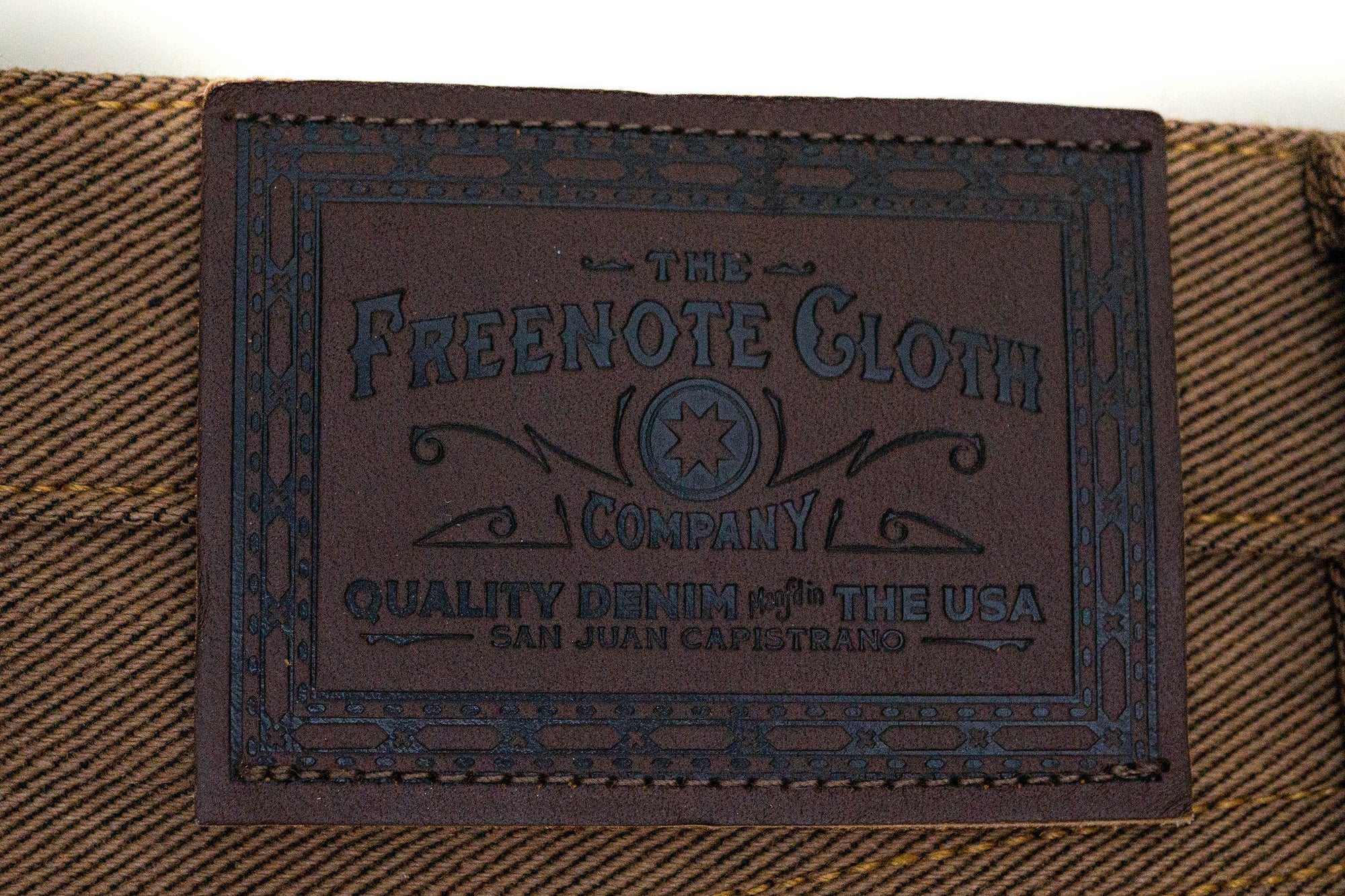 Freenote Cloth Wilkes - 15oz Brown Denim