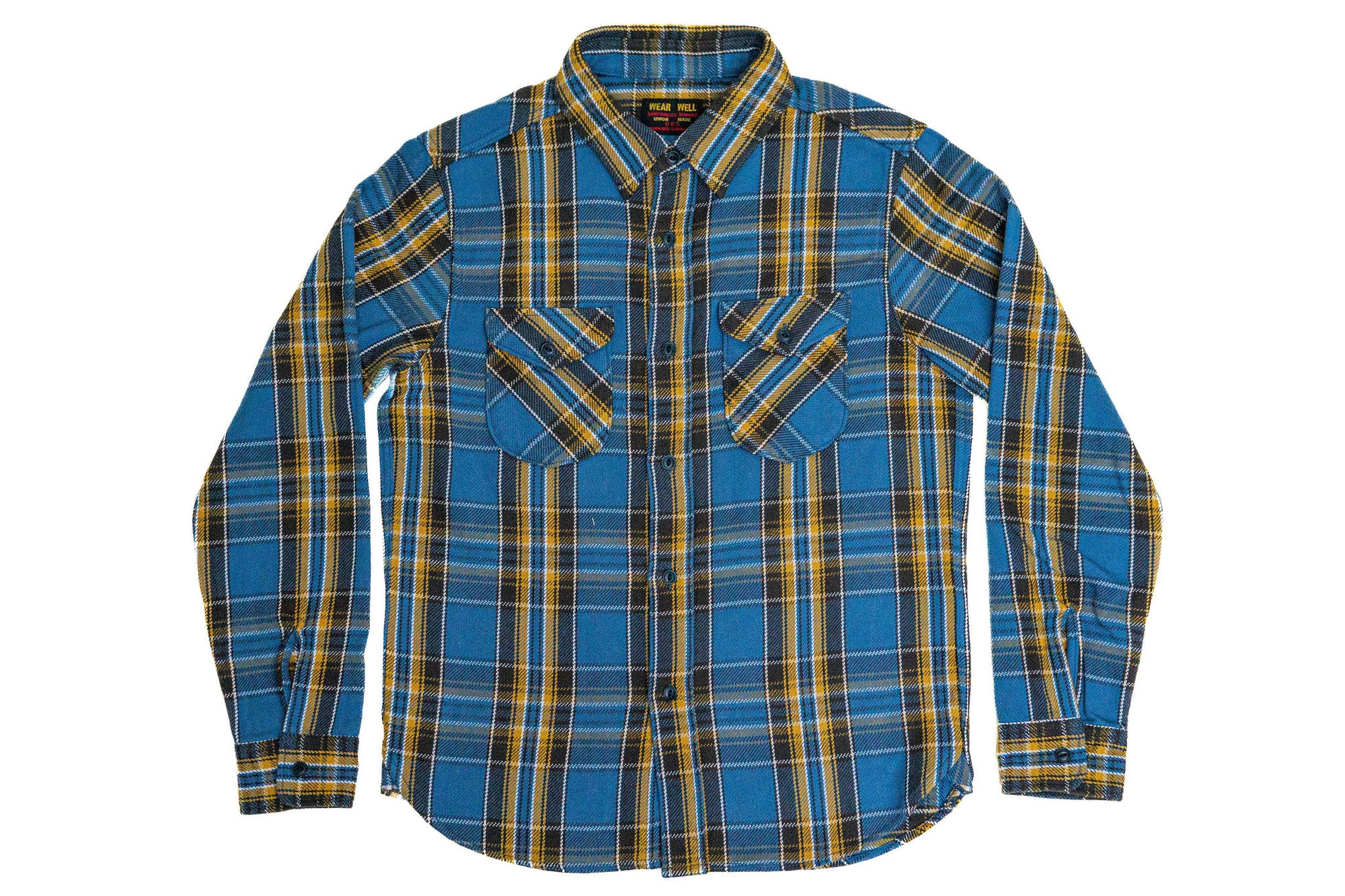UES Heavy Flannel Shirt B-Type - Blue
