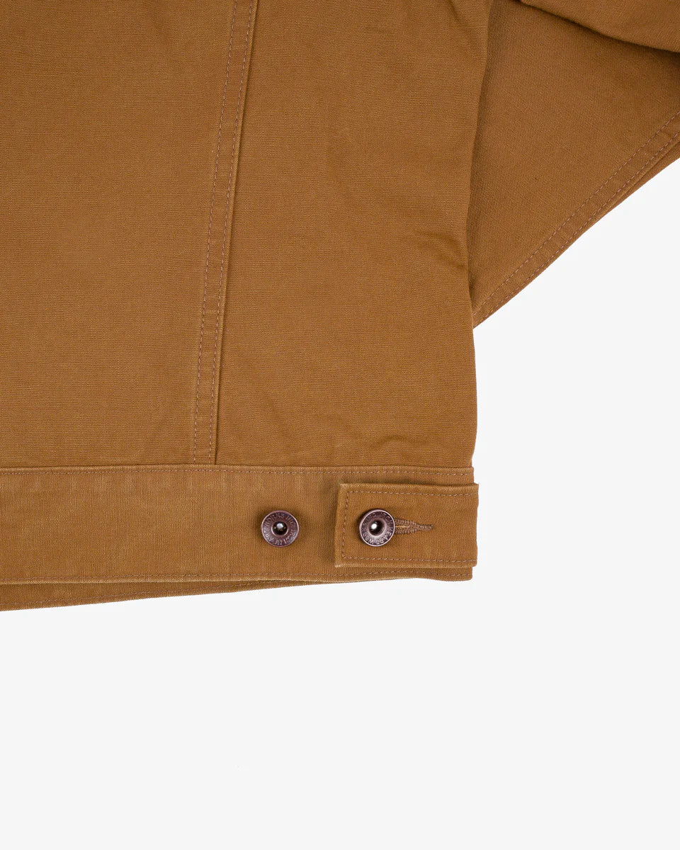 Iron Heart IHJ-147-BRN 9oz Canvas Type III Jacket - Brown