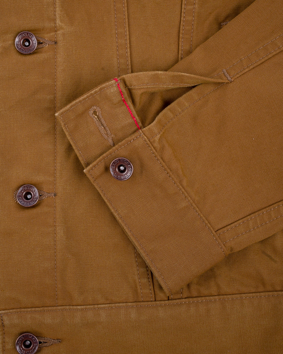 Iron Heart IHJ-147-BRN 9oz Canvas Type III Jacket - Brown