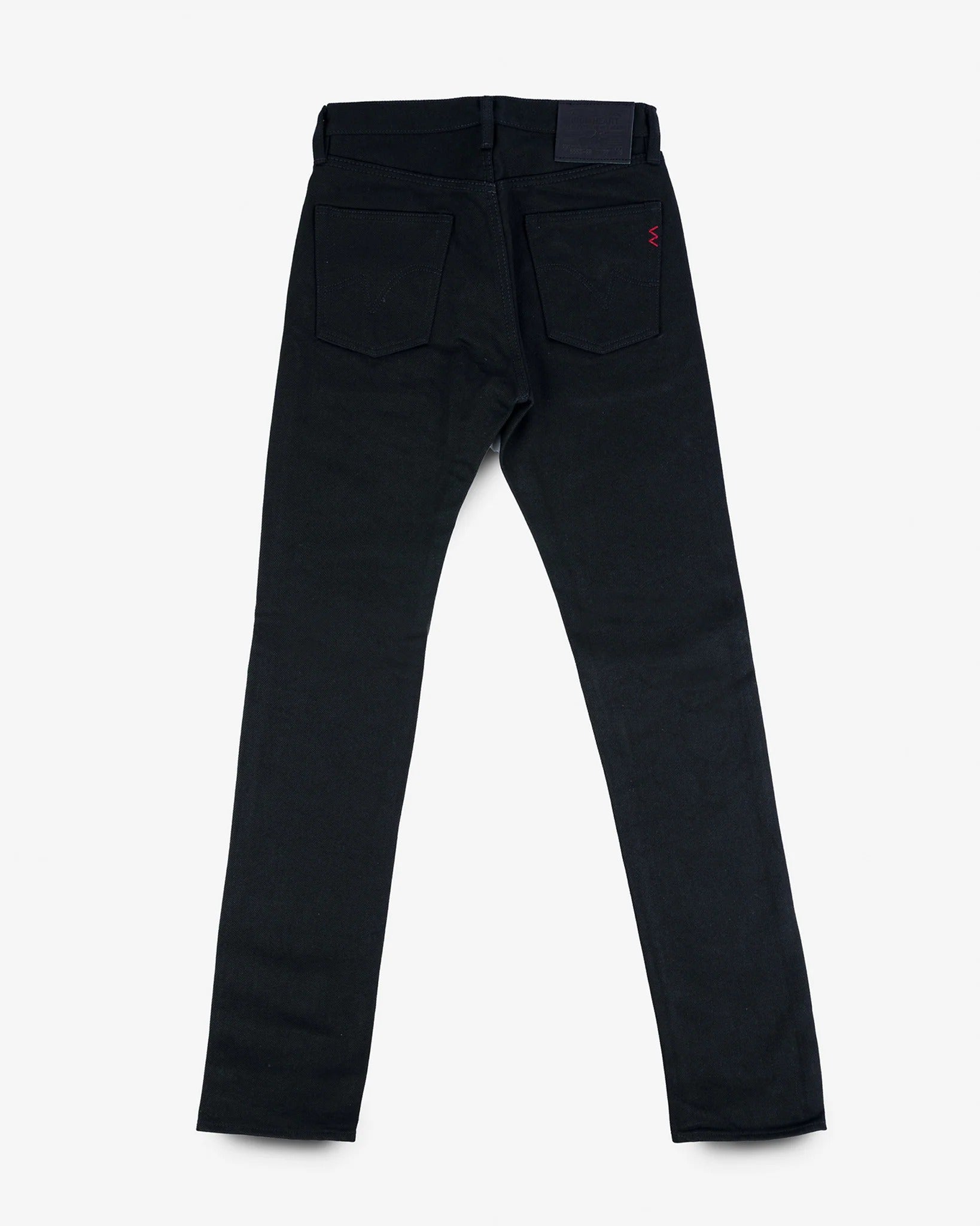 Iron Heart IH-555S-SB Superblack Non-Fade 21oz. Selvedge Denim - Super Slim