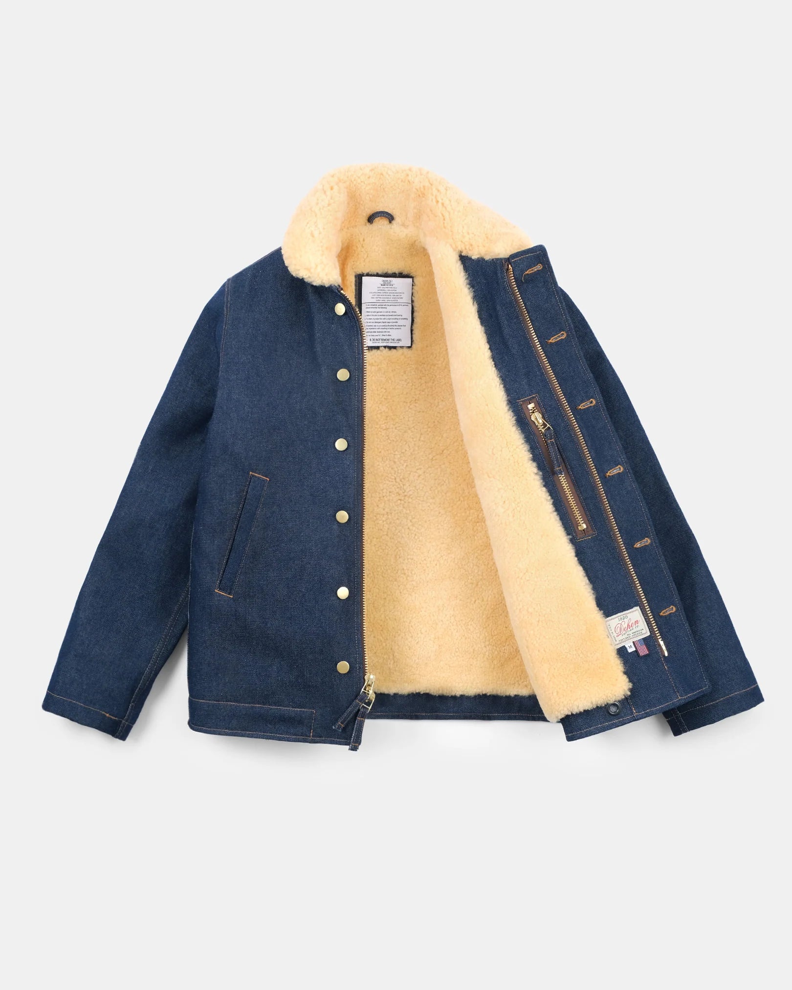 Dehen 1920 N-1 Deck Jacket - Lasso Denim