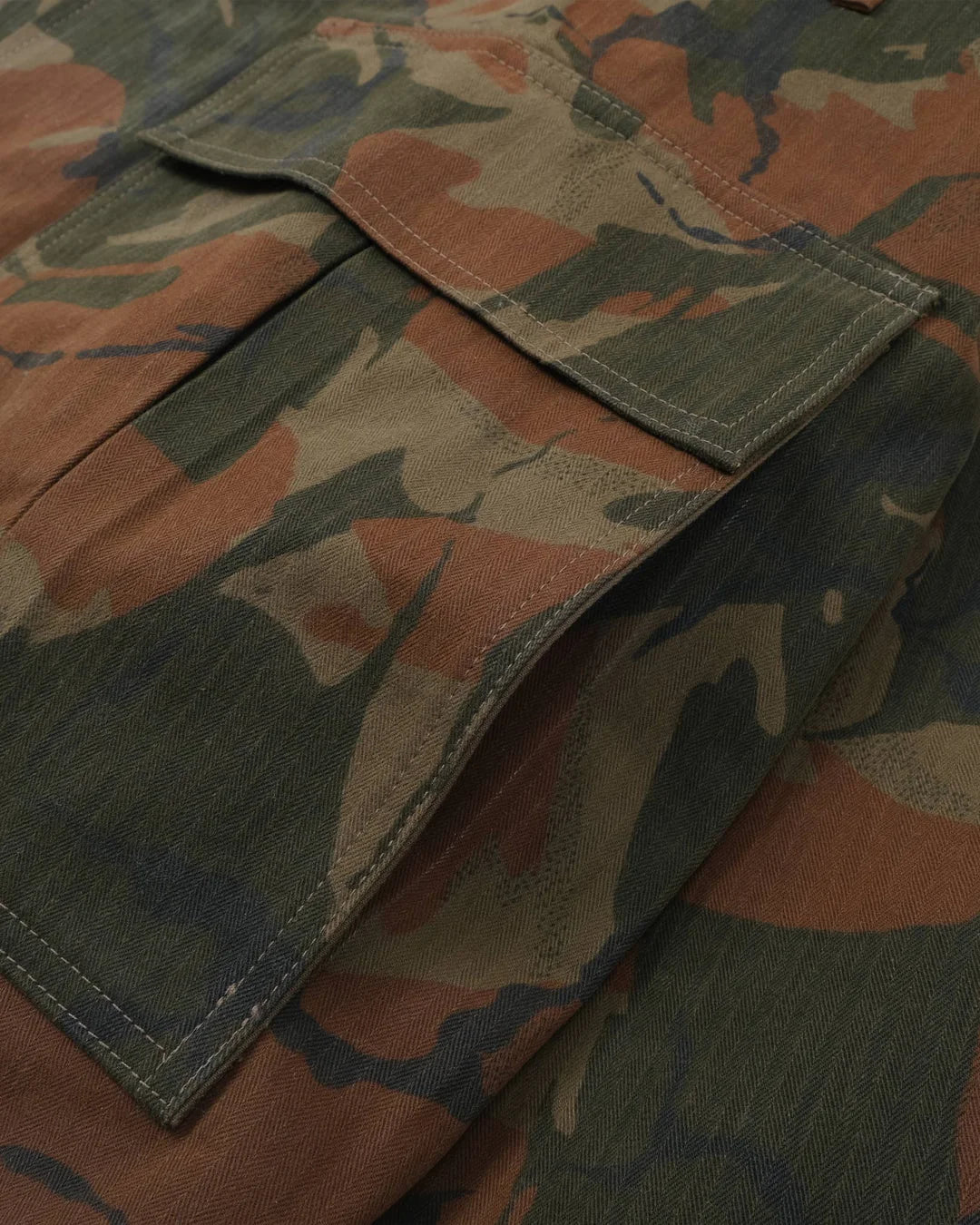 Dehen 1920 Raincoat - Ginger Camo