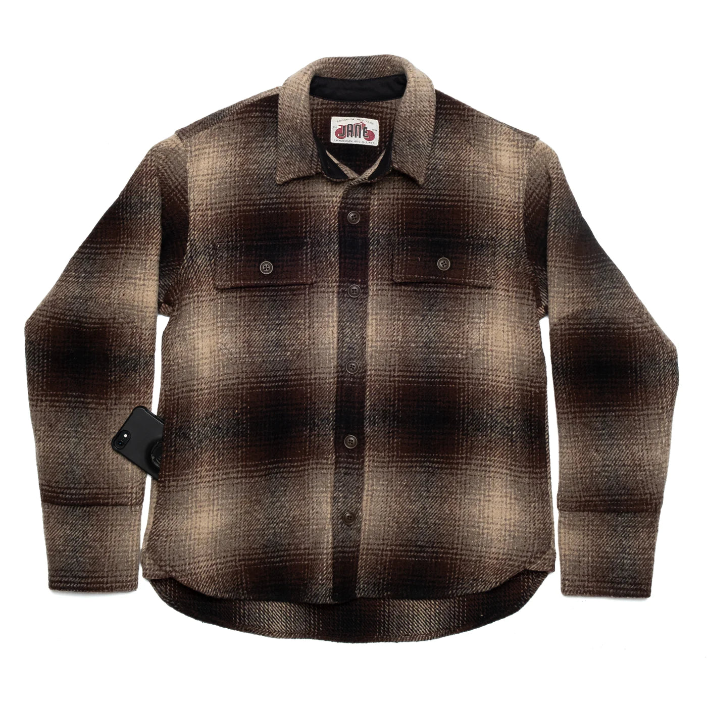 Jane Motorcycle The Mercer Riding Shirt - Wool Plaid Limited Edition