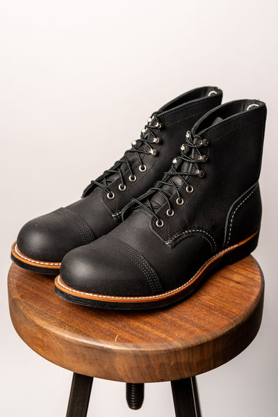 Red Wing Heritage Iron Ranger 8084 - Black Harness - Franklin & Poe