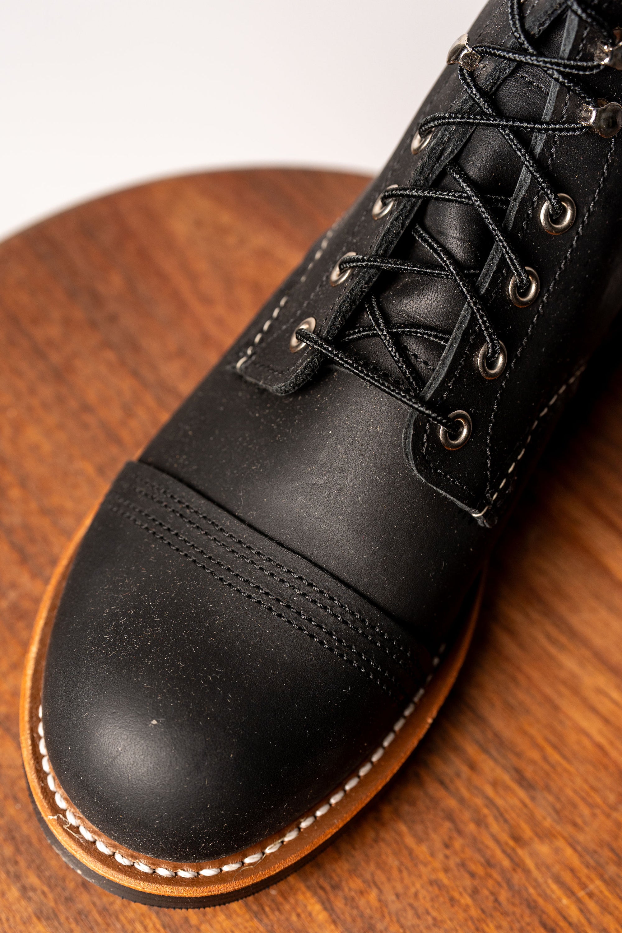 Red Wing Heritage Iron Ranger 8084 Black Harness Franklin Poe