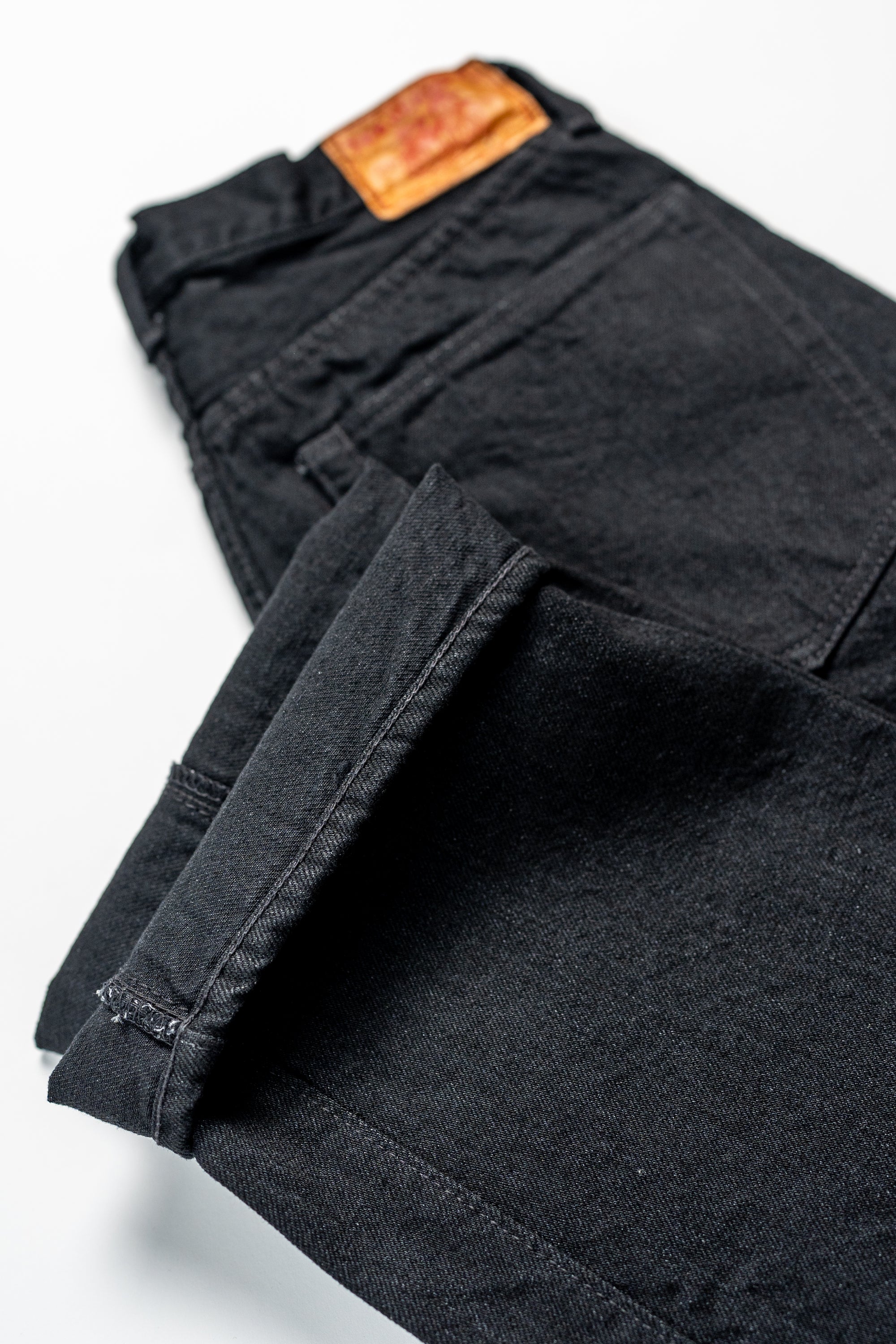 TCB Jeans Late S40's Jeans BK - 14oz Black Denim One Wash