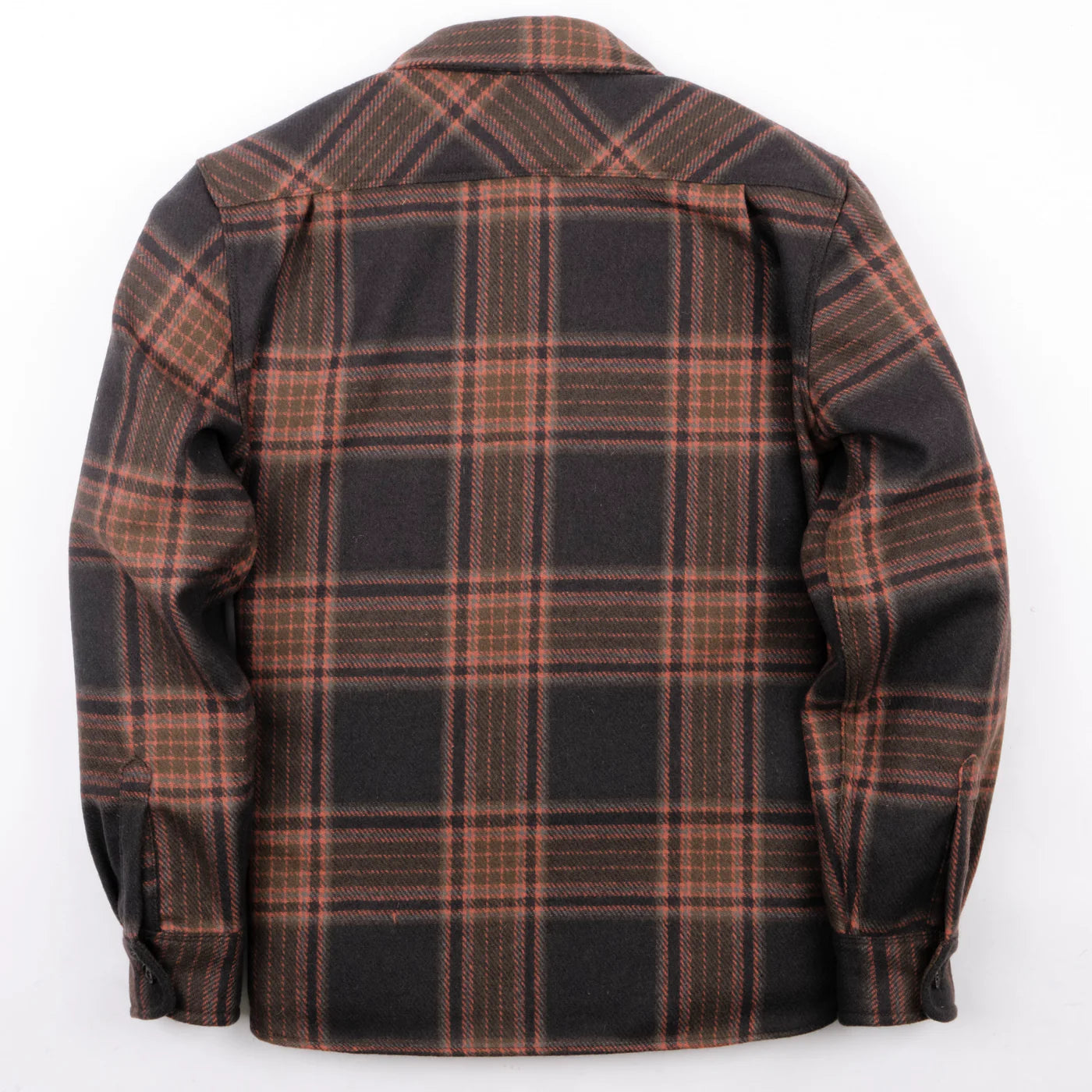 Freenote Cloth Benson - Black Plaid Wool