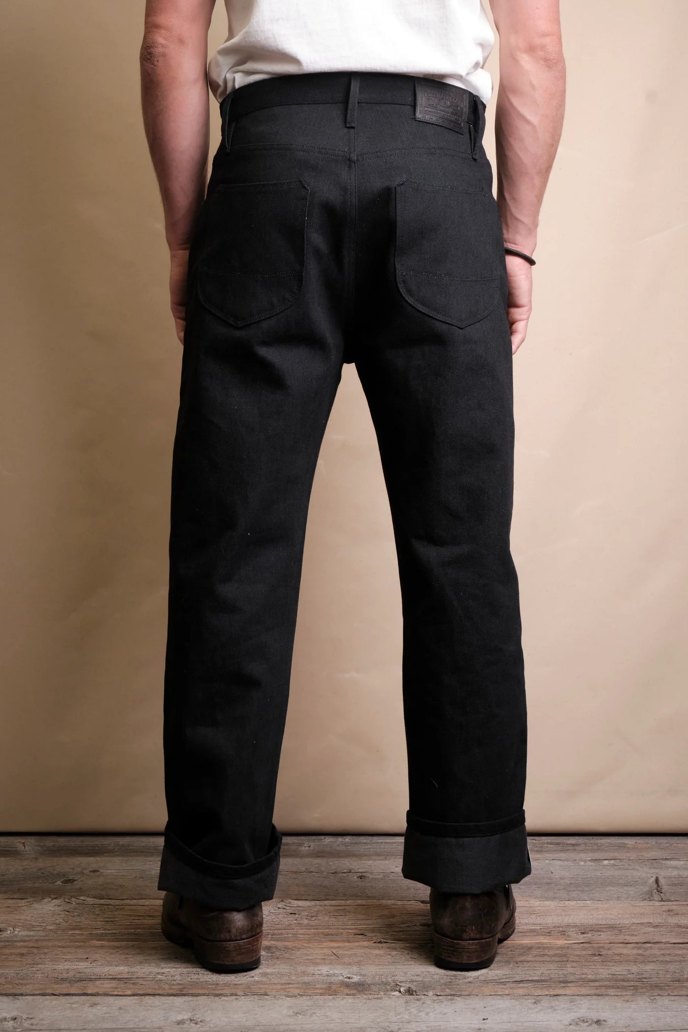 Freenote Cloth Modesto - 14oz Black Grey Denim