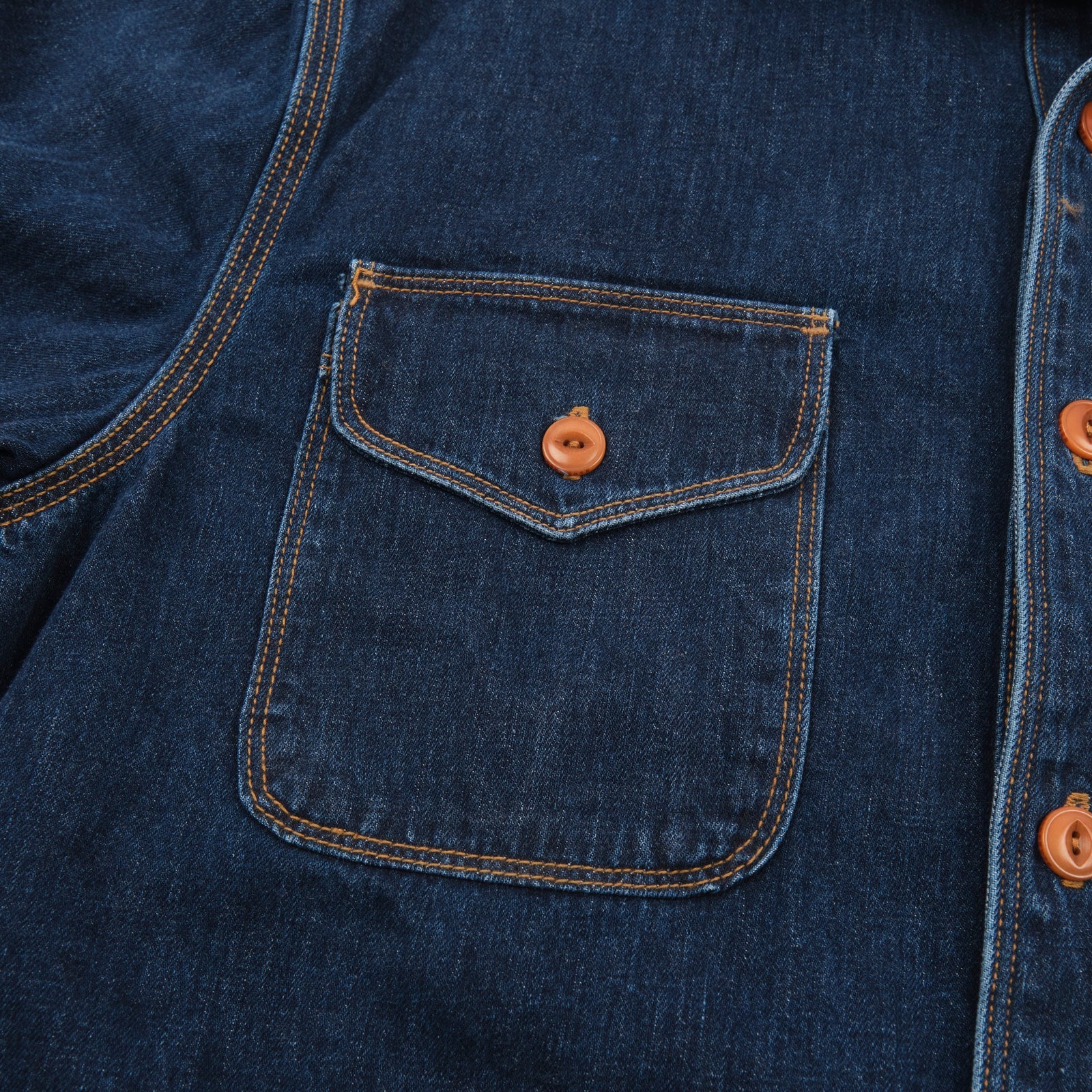 Freenote Cloth Lambert - Stone Washed Denim